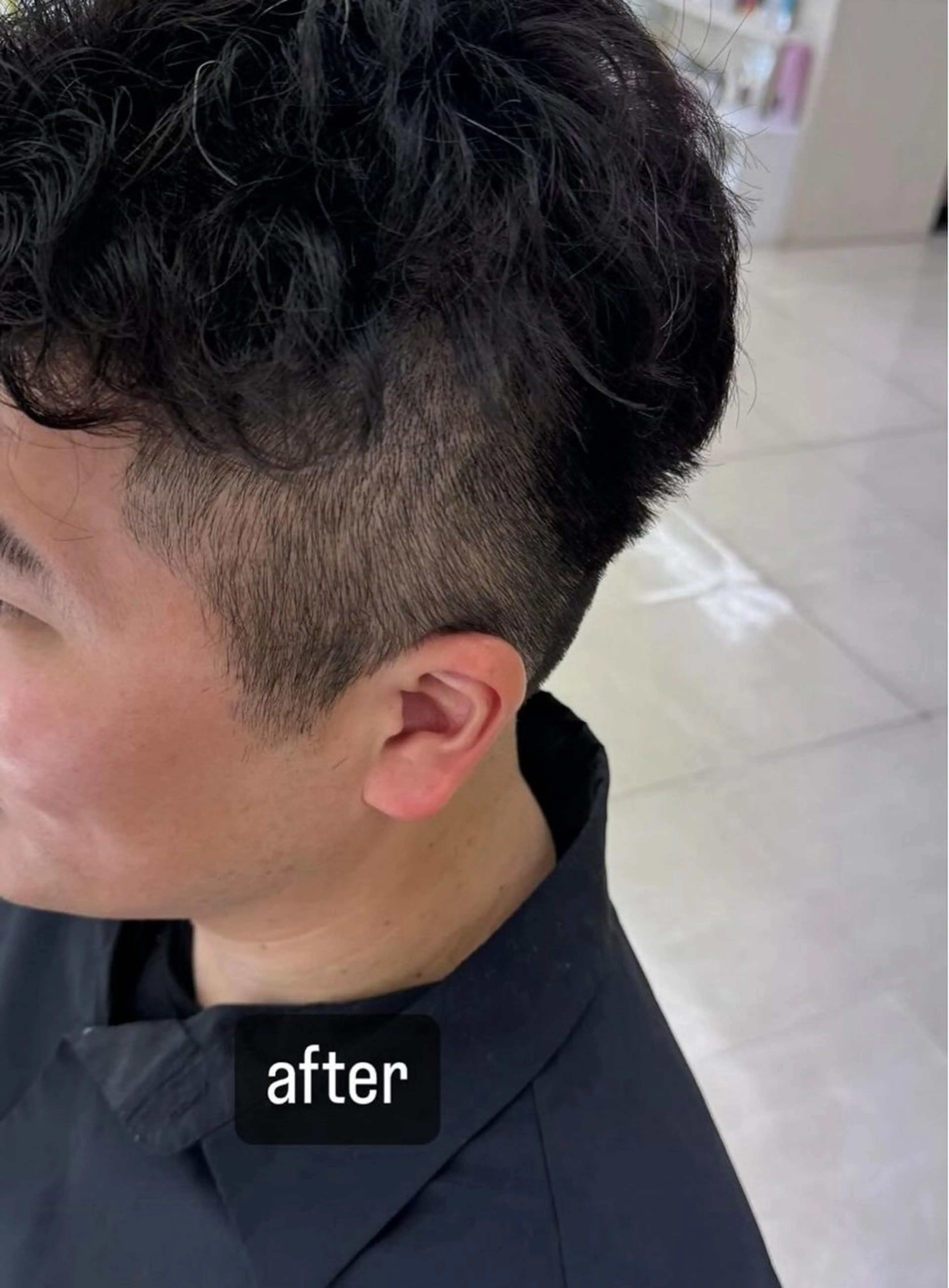 ショート メンズ タカハシ リナのヘアスタイル