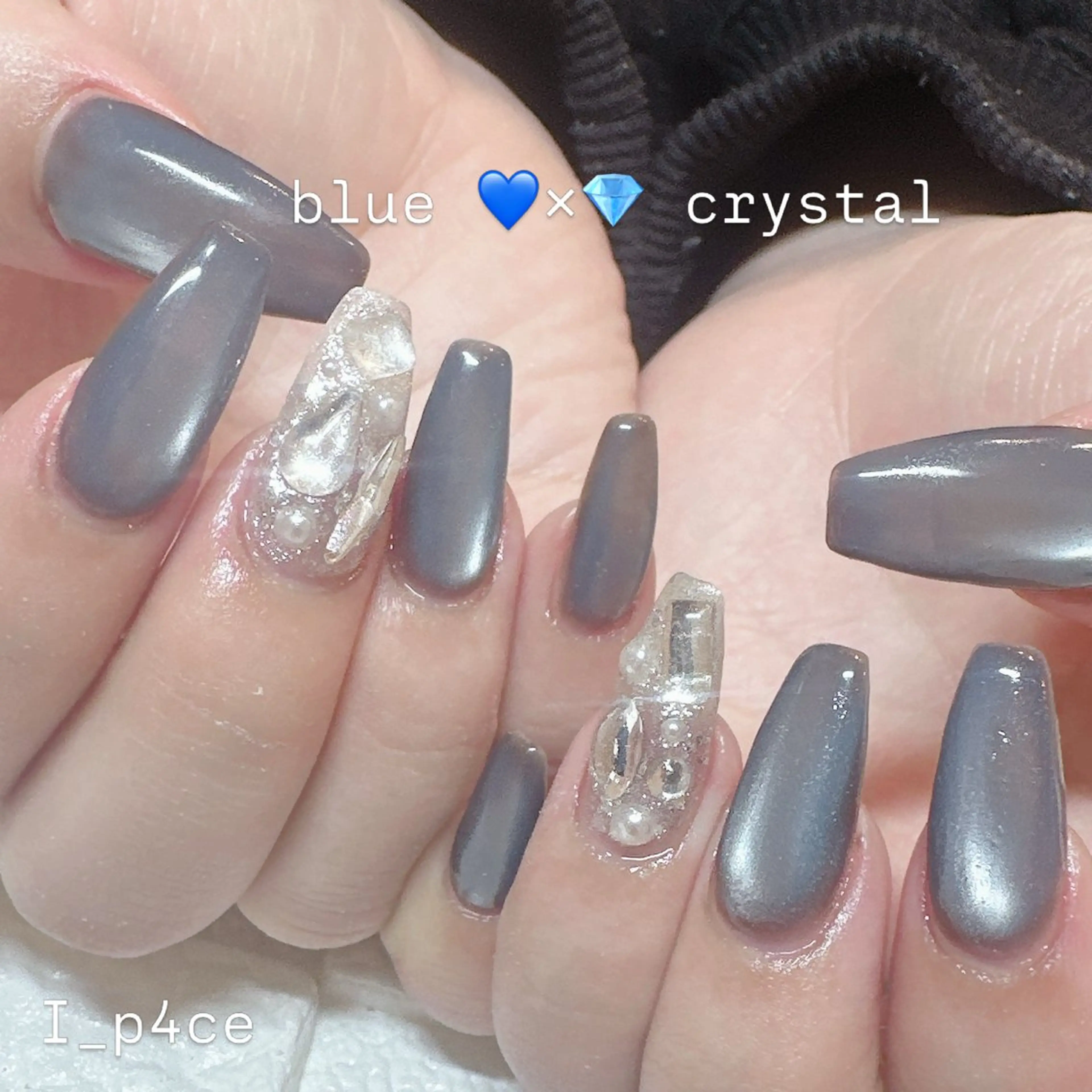 ネイル ハンドネイル I_p4ce 🍊あい🍊のネイルデザイン