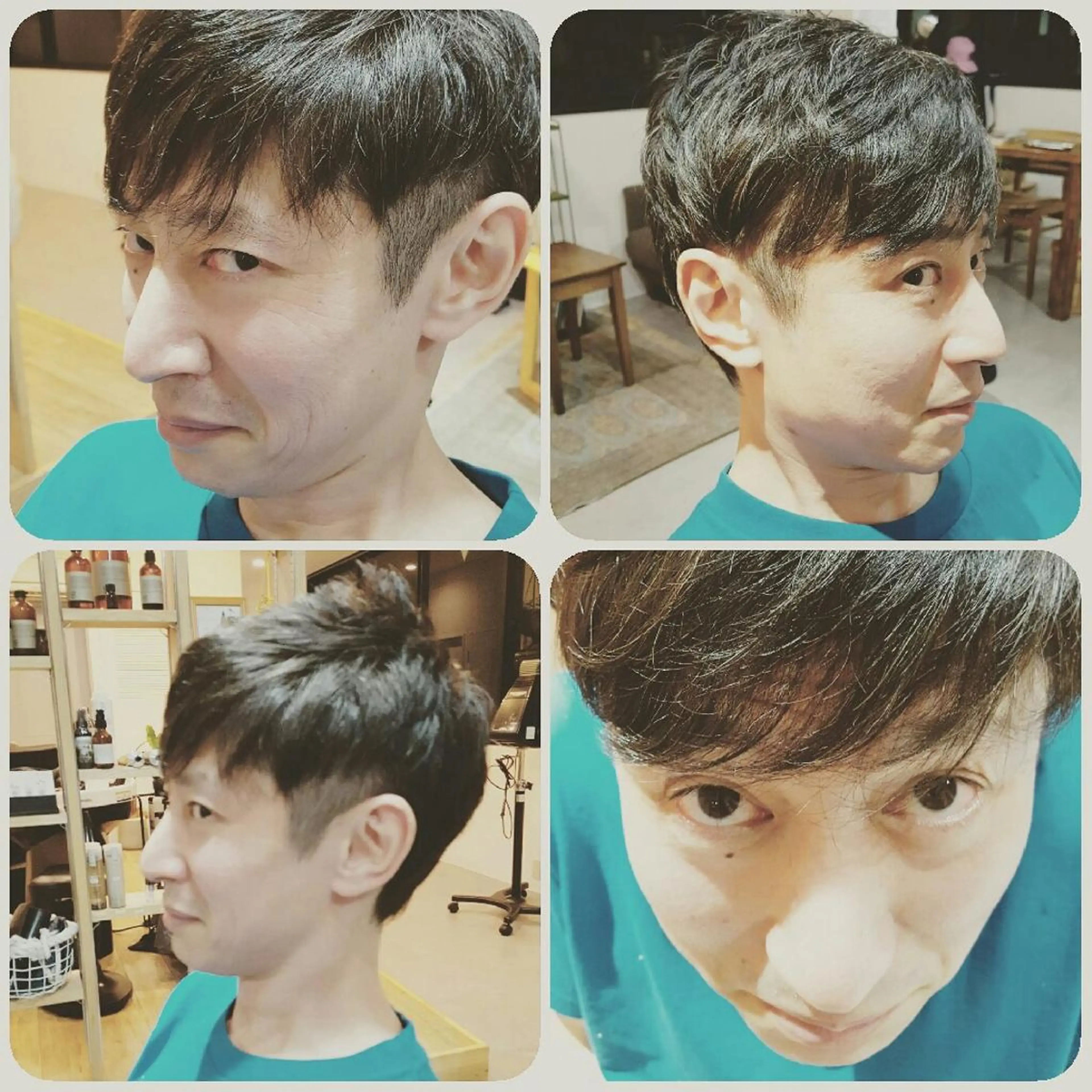 ショート メンズ spa hair ark 富井直美のヘアスタイル