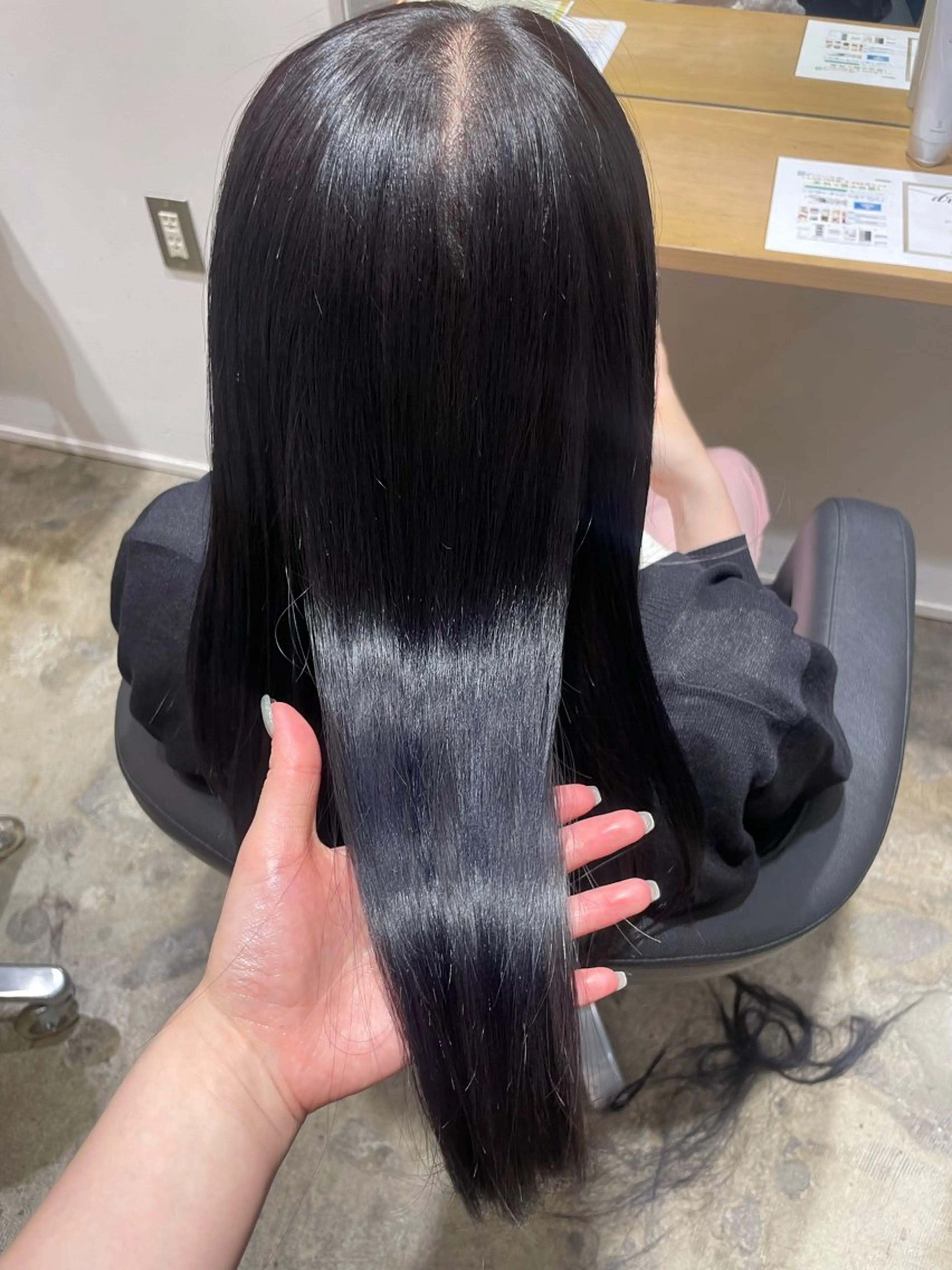 ロング カラー カット ヘアカラー ANY sayaᯓ★のヘアスタイル