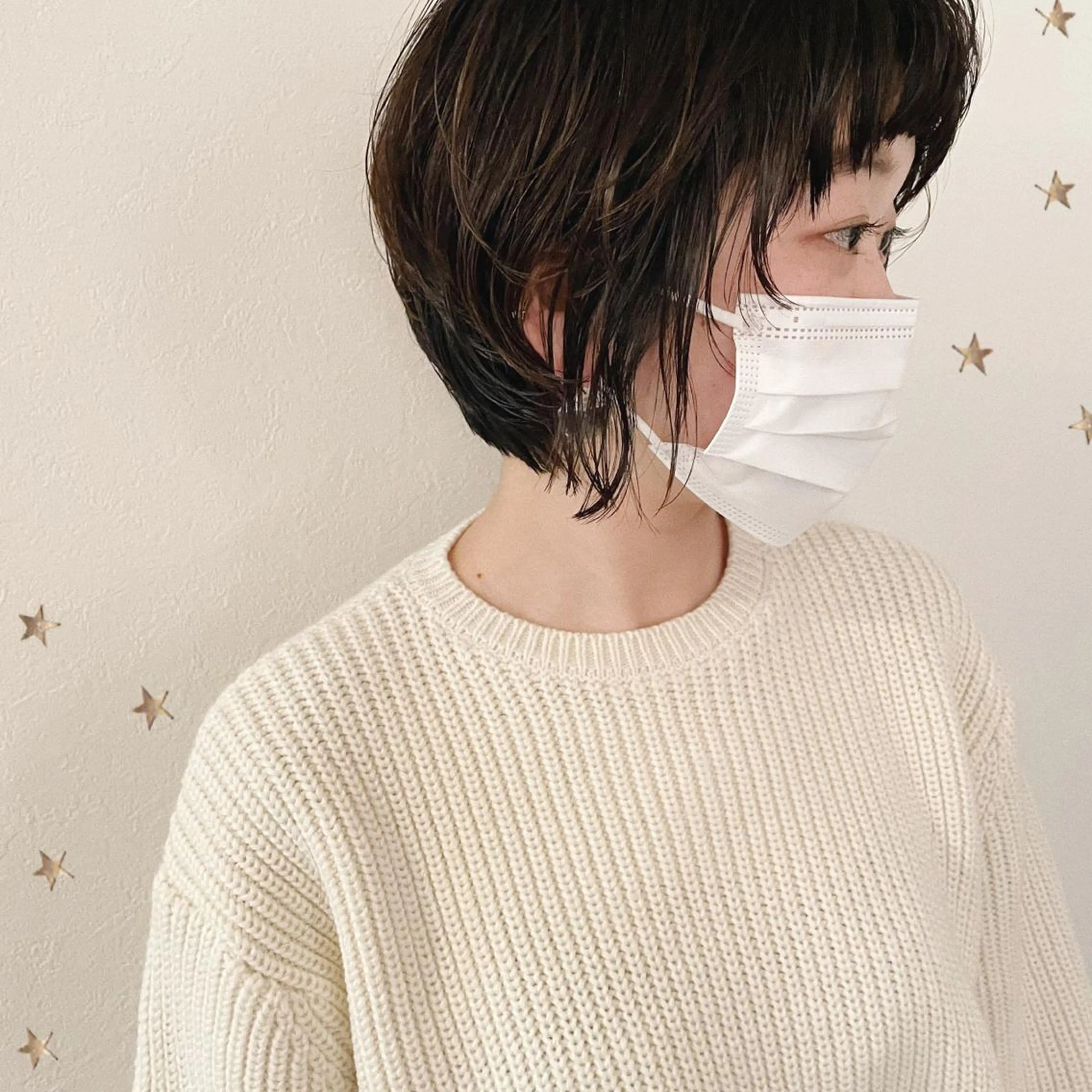 ショート カット 市川 千夏のヘアスタイル