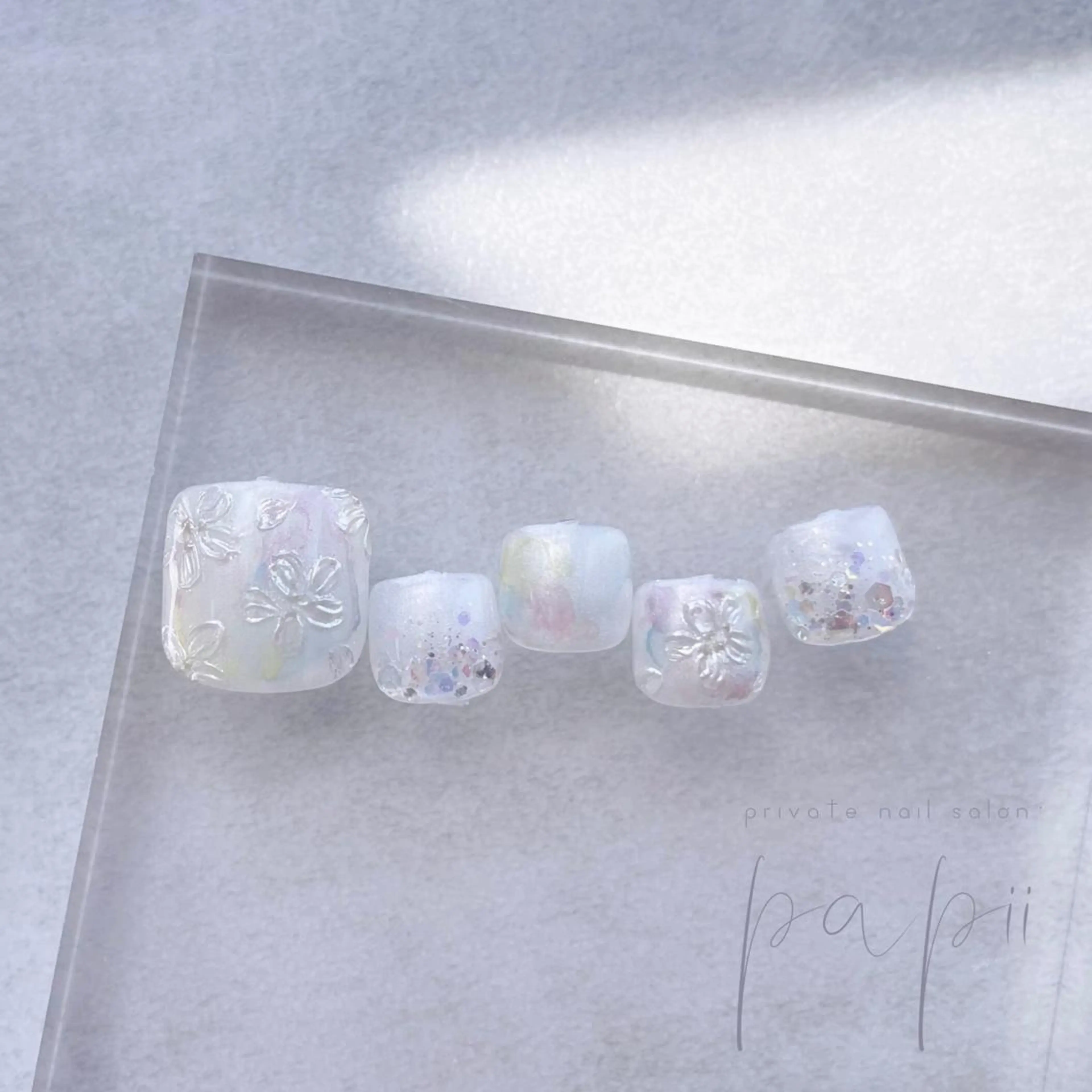 ネイル アートネイル フットネイル papii☆ kurodaのネイルデザイン