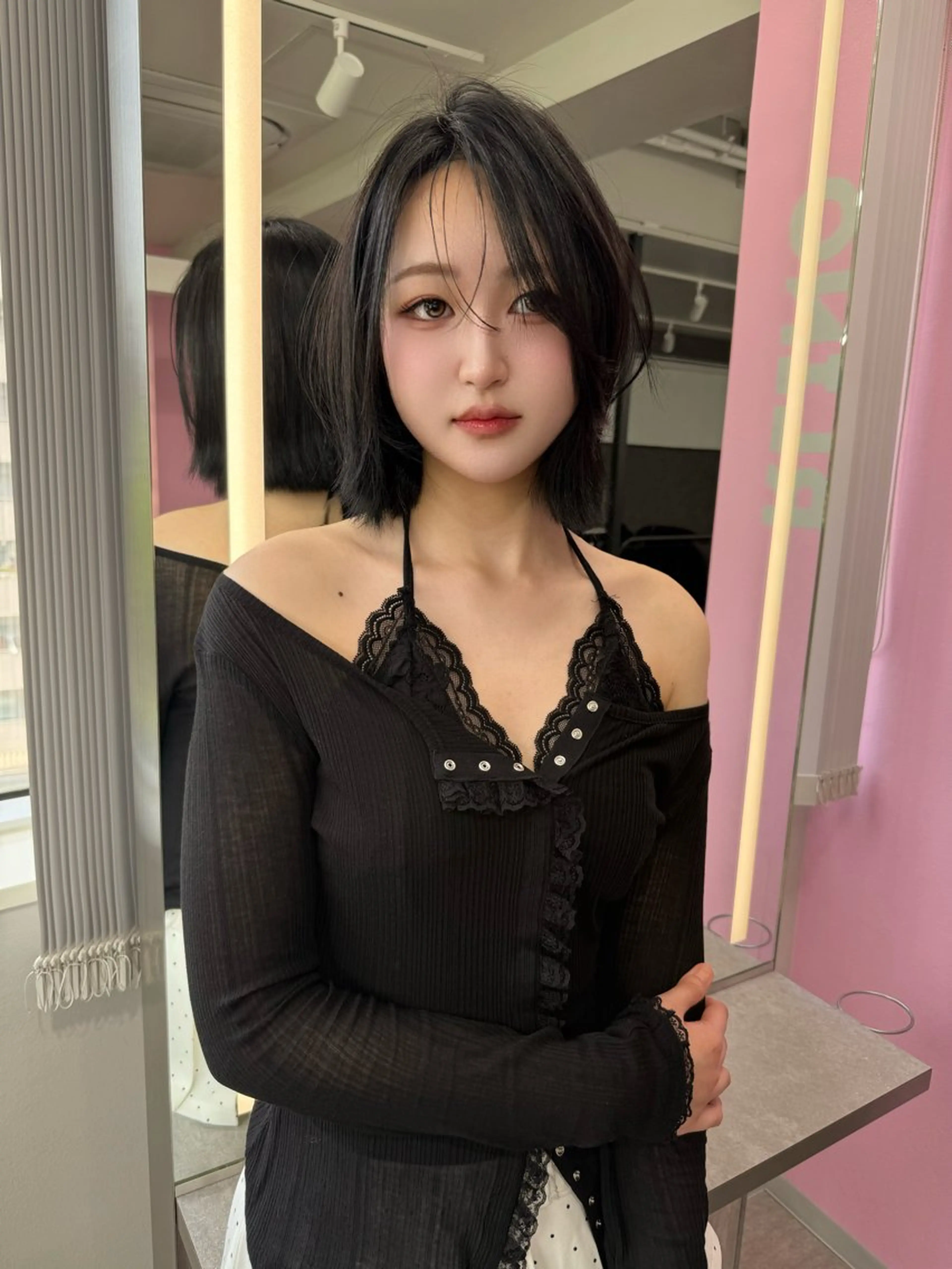 ショート カラー トリートメント ヘアカラー Kd /名古屋カラーモデルのヘアスタイル