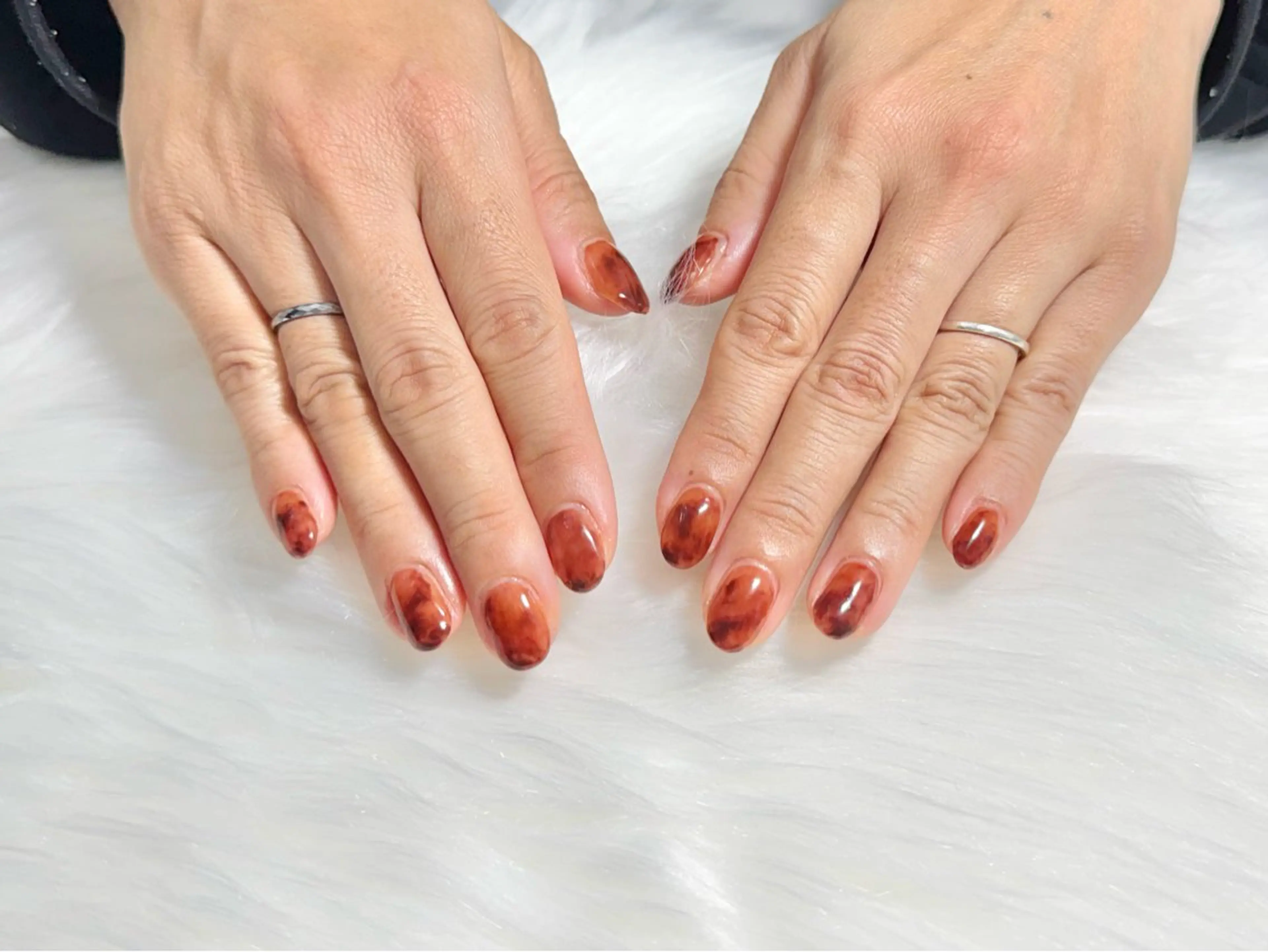 ネイル べっ甲ネイル ハンドネイル Coco Nailのネイルデザイン