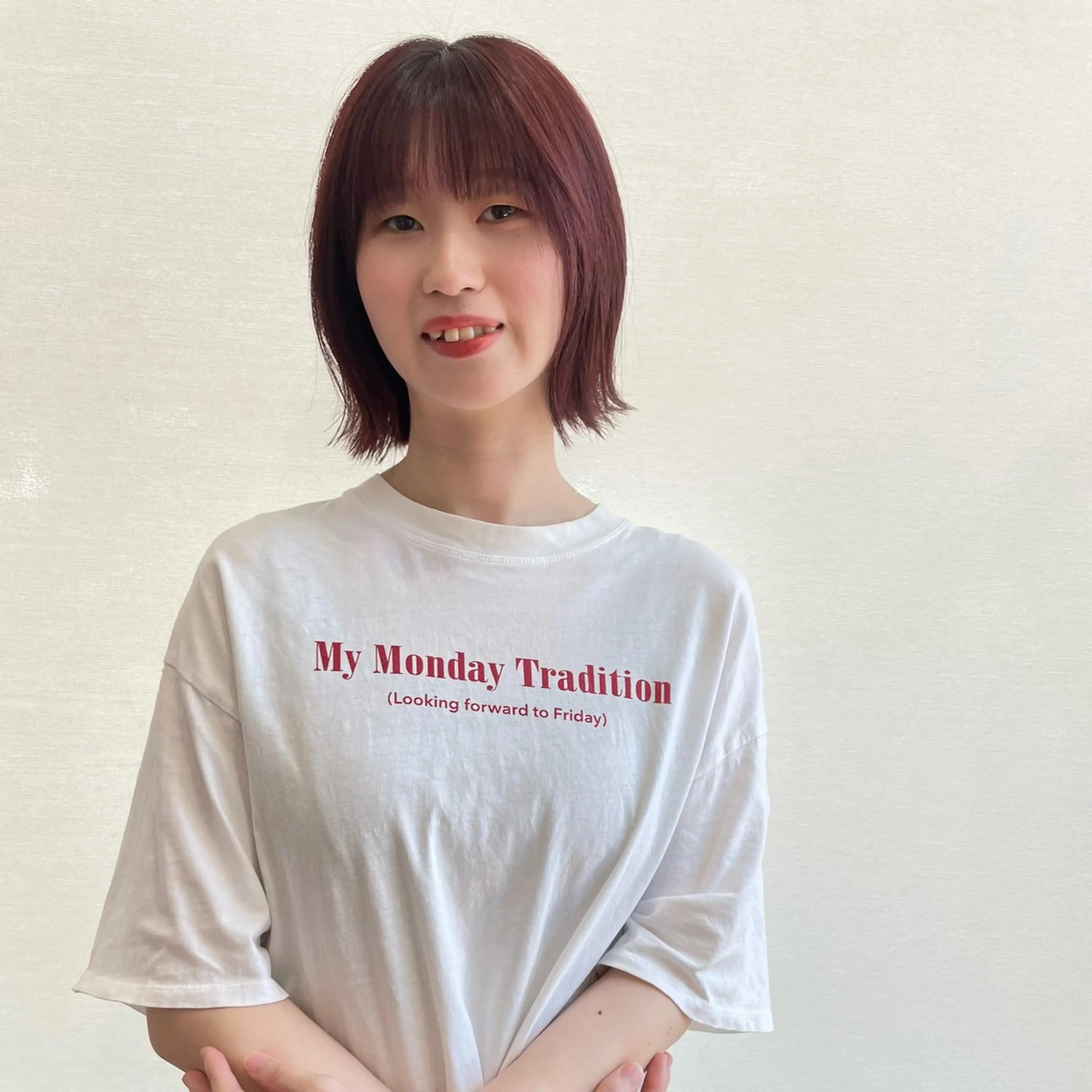 ミディアム ピンクラベンダー ボブ カット ヘアカラー 【シクネ】ユウダイ お顔まわりカット💎のヘアスタイル