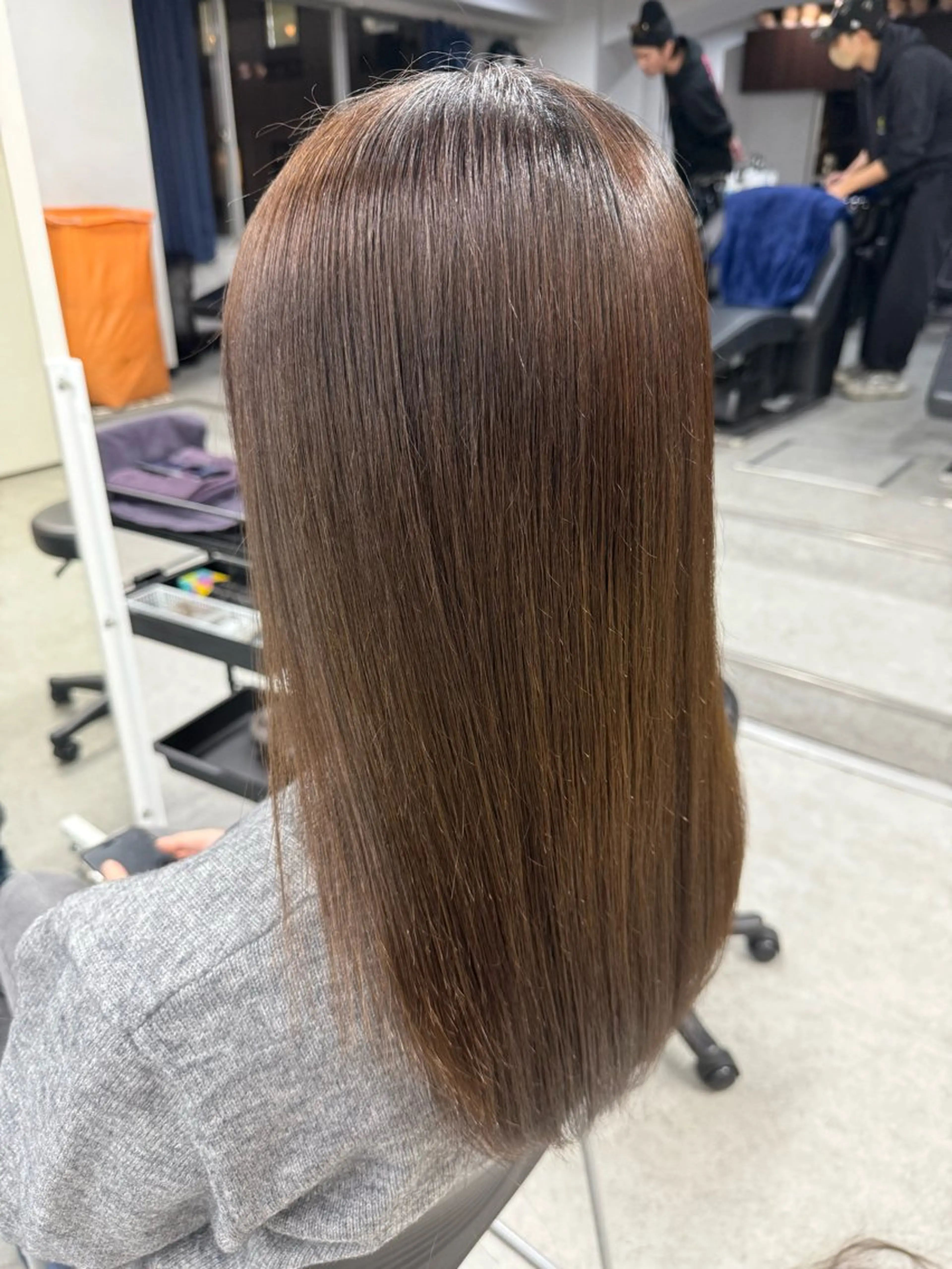 ロング カラー mao⭐️ 透明感カラー‎⭐️のヘアスタイル