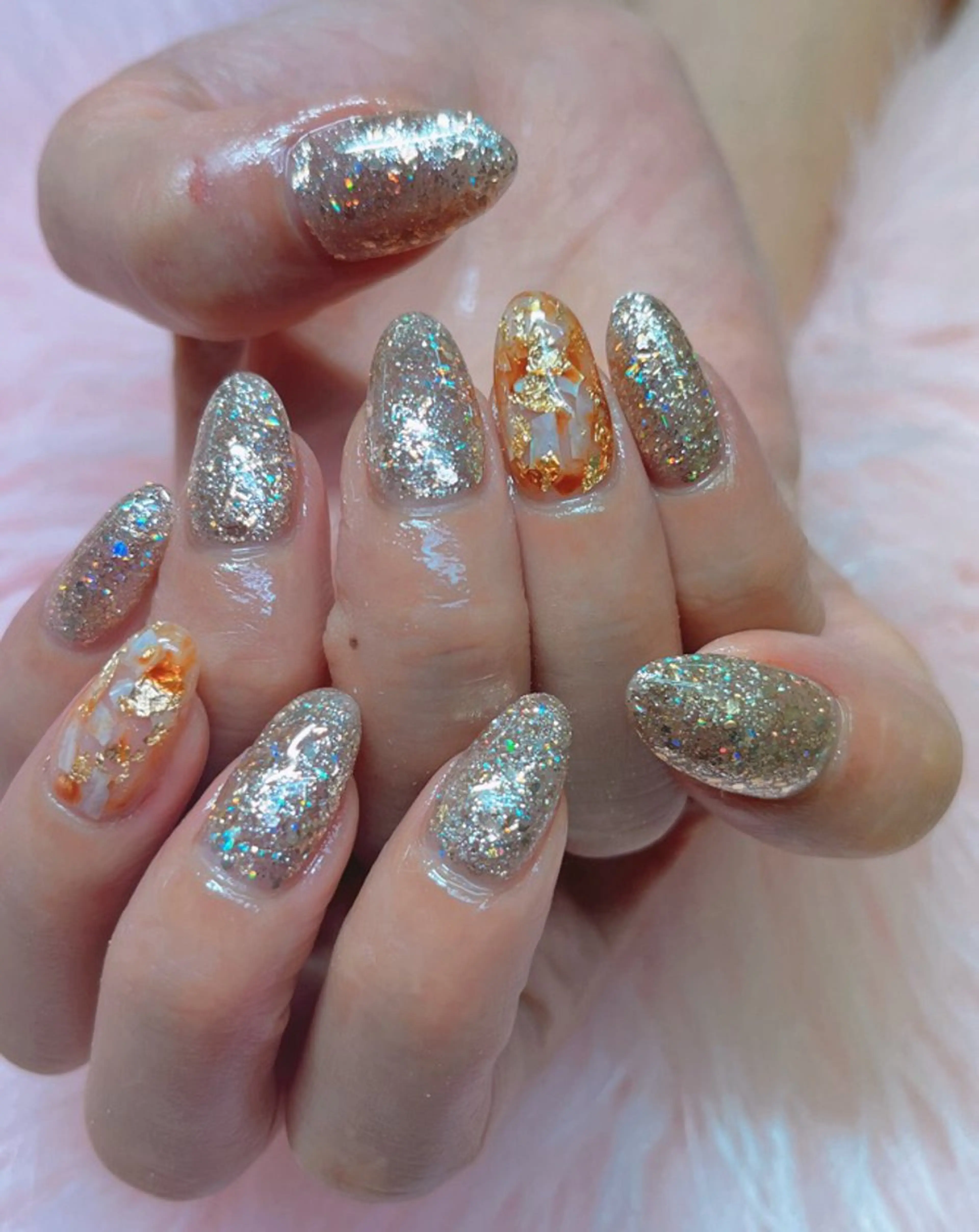 ネイル MoonNail ユリ🌸のネイルデザイン