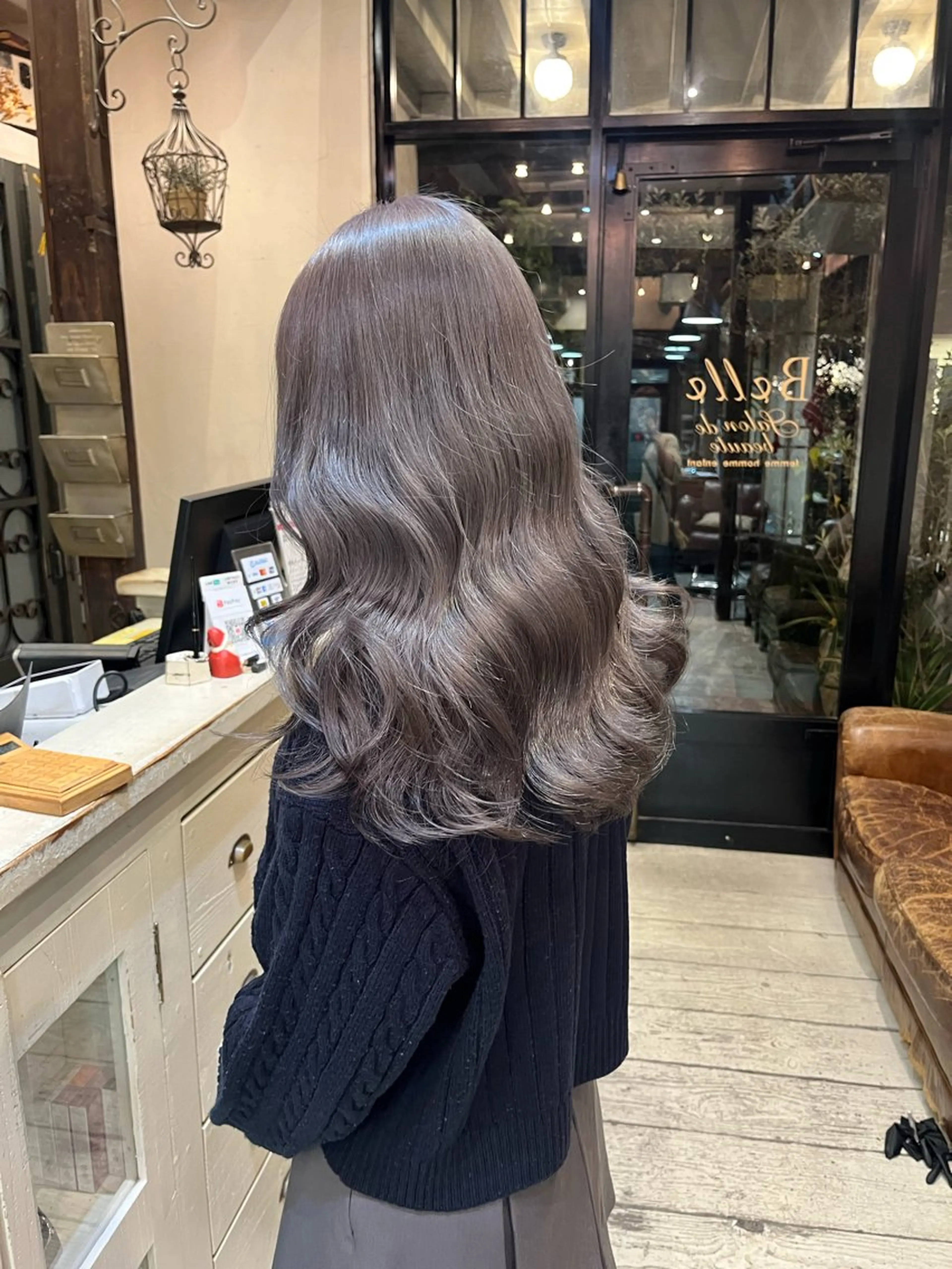 セミロング Belle 並木通り店所属・rena/レイヤー /メンズ◎のヘアスタイル