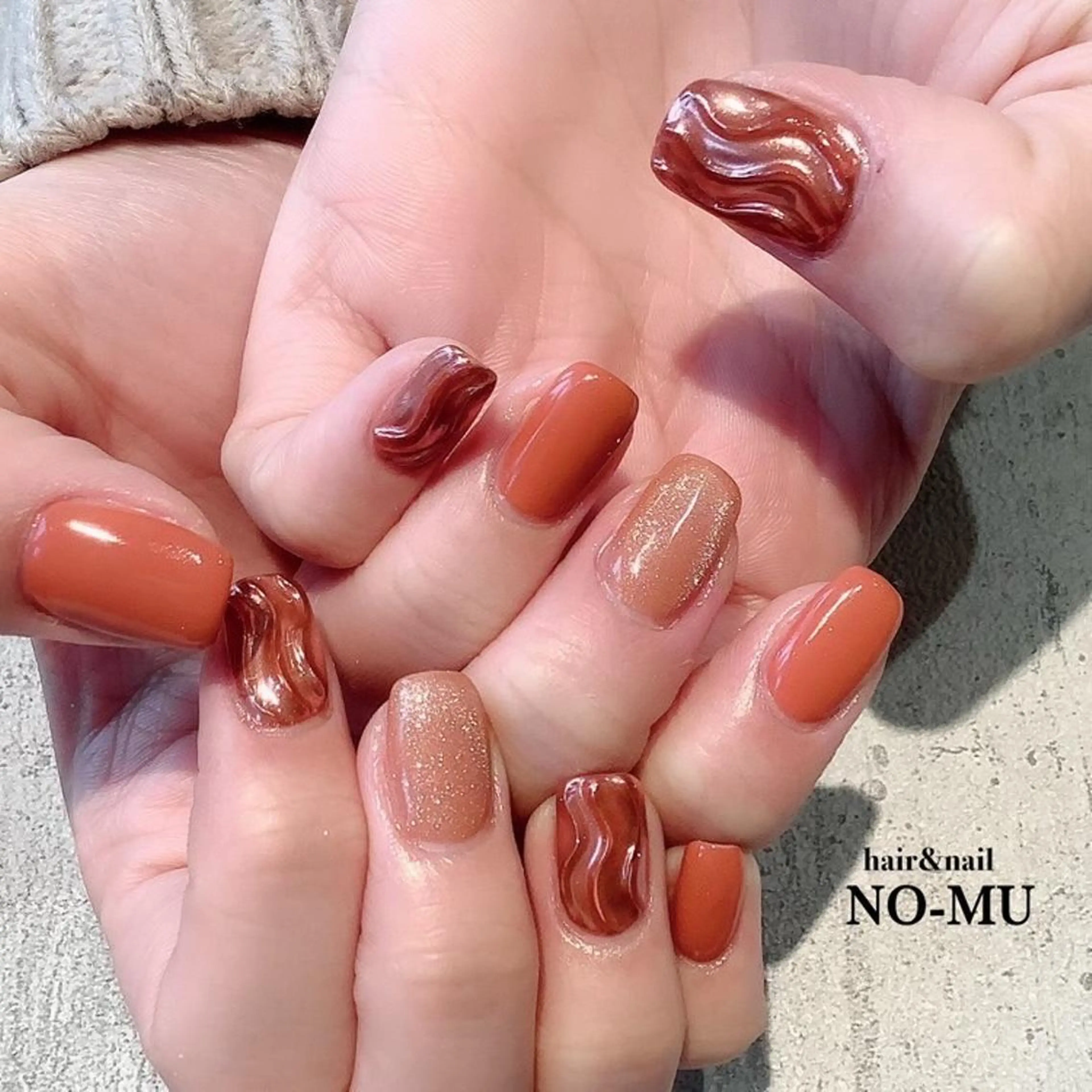 ネイル ハンドネイル hair＆nail NO-MUのネイルデザイン