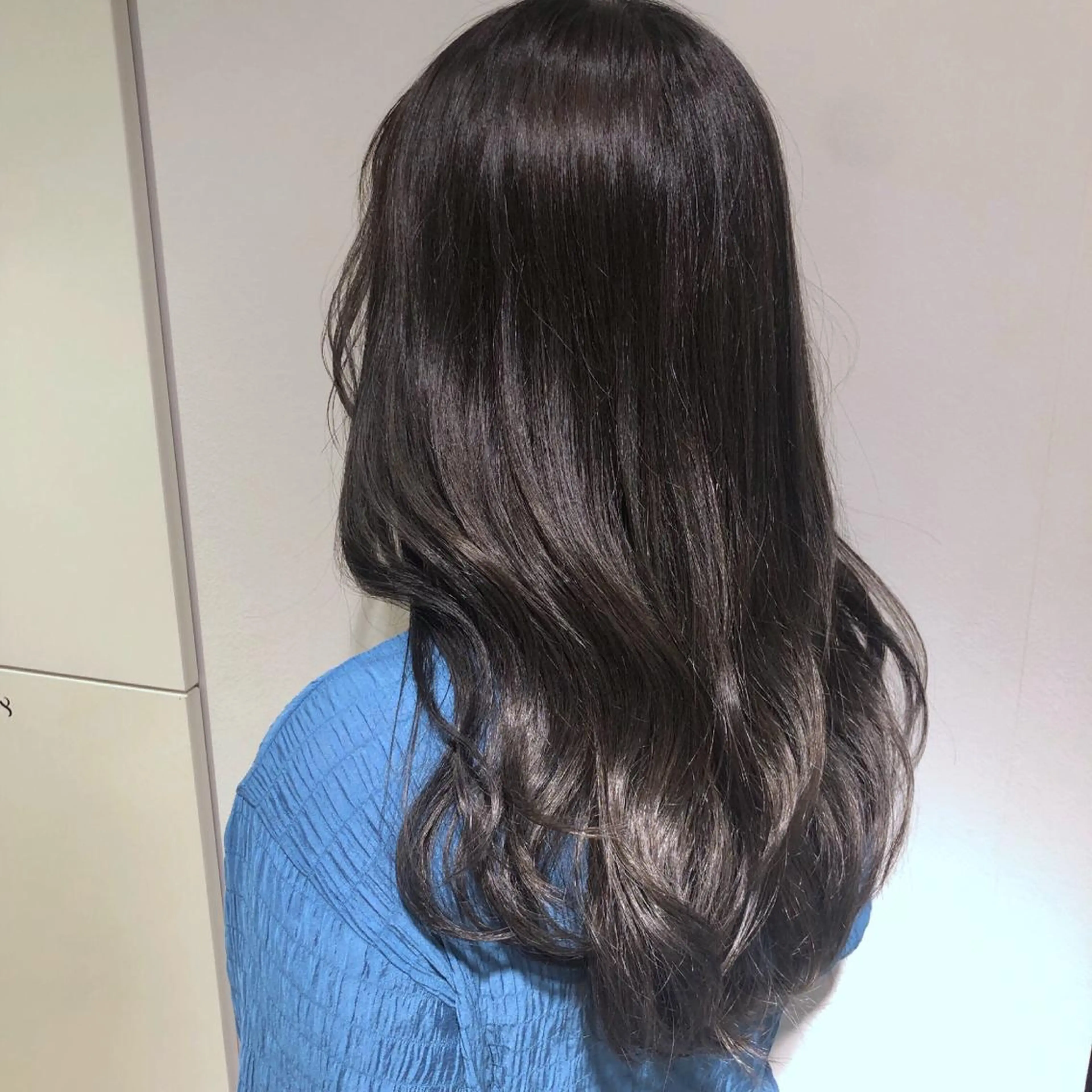 ロング カラー カット ヘアカラー トリートメント 韓国風ヘア 🇰🇷清水しいなのヘアスタイル