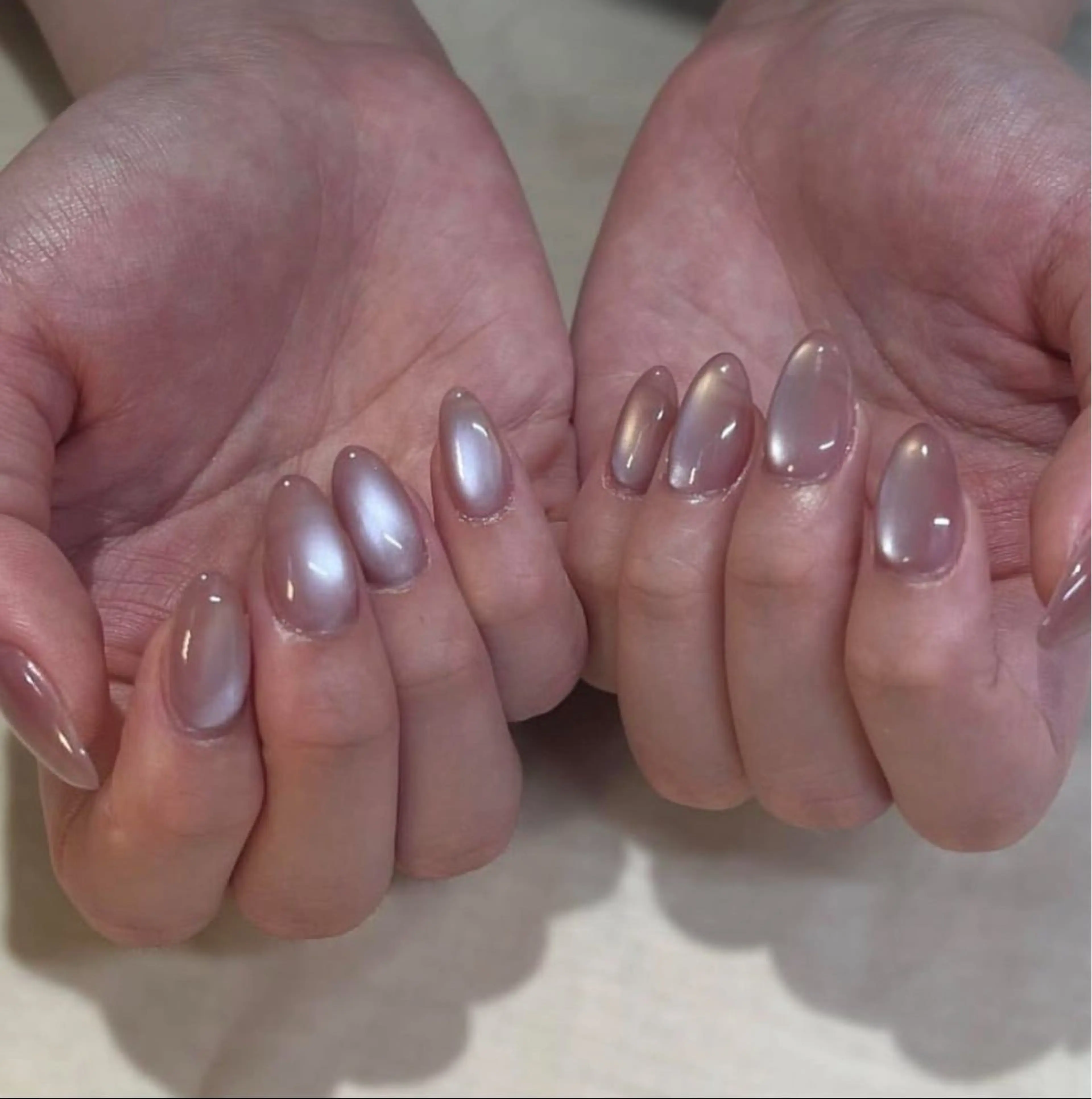 ネイル チークネイル 桜ネイル 長さ出し フットネイル ジェルネイル ハンドネイル Maika's nailのネイルデザイン