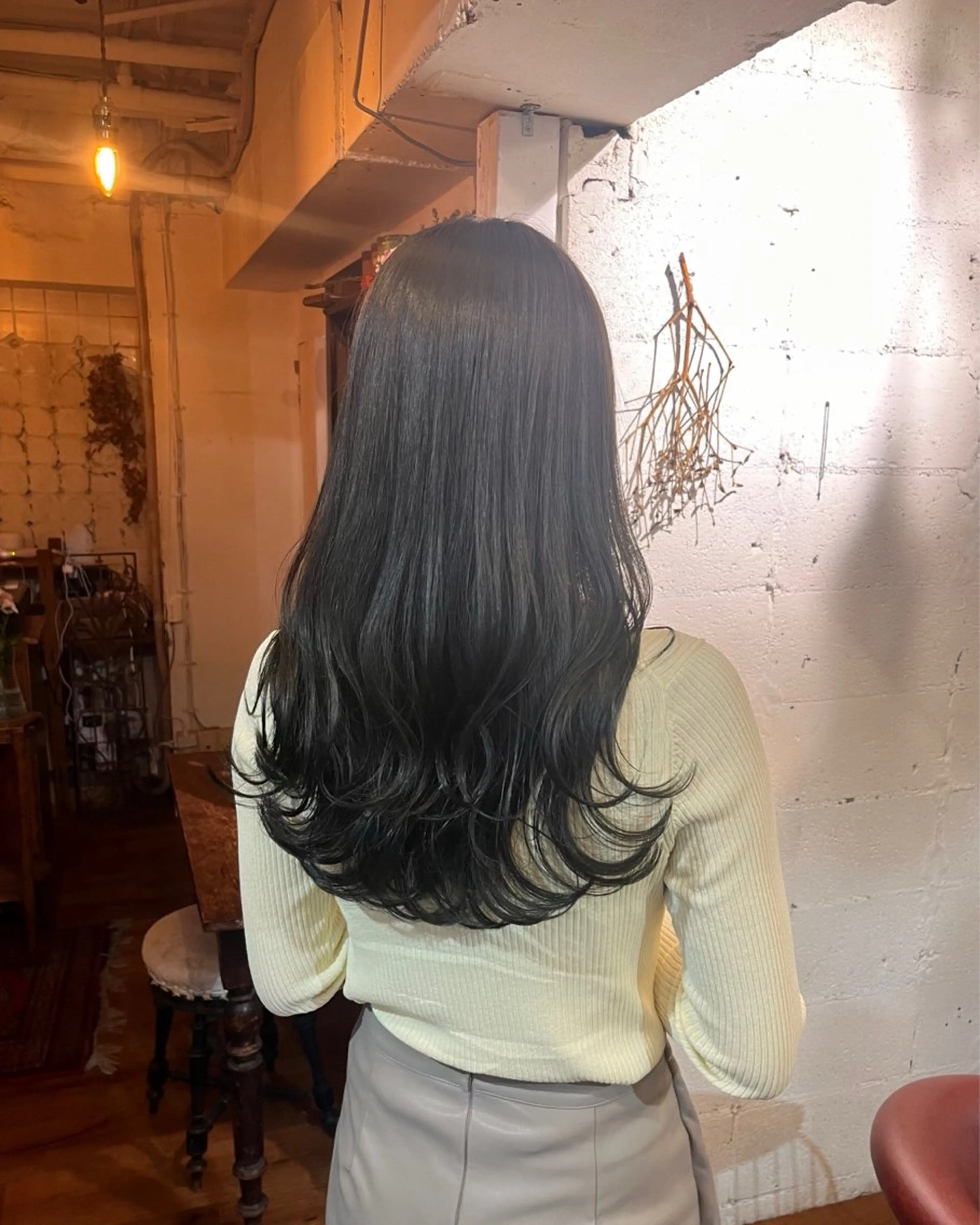 ロング カラー ヘアカラー Trico Antique【トリコアンティーク】所属・暗髪とオリーブ🌿 渡辺拓人のヘアスタイル