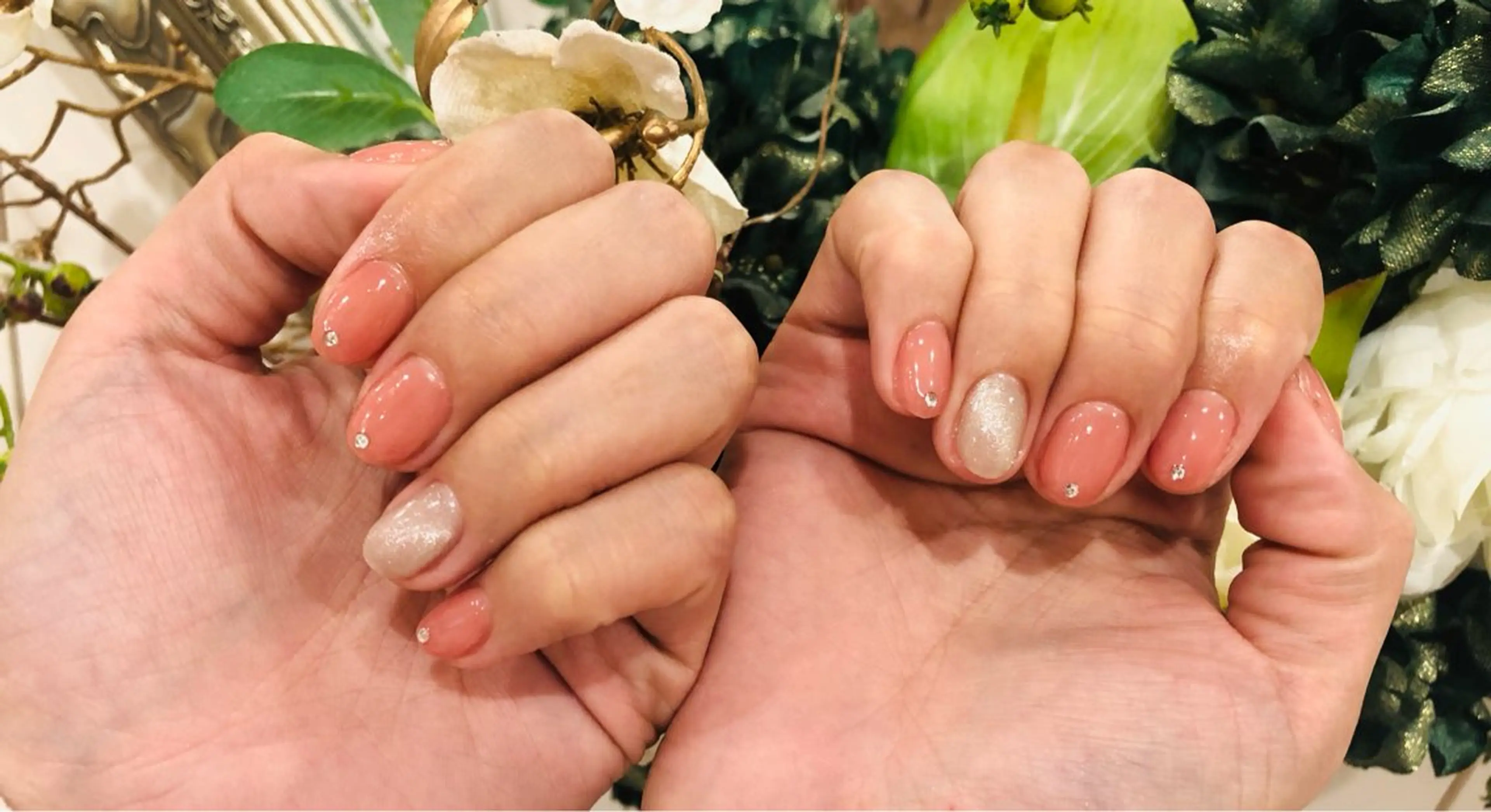 ネイル オフィスネイル シンプルネイル 清谷 あすかのネイルデザイン