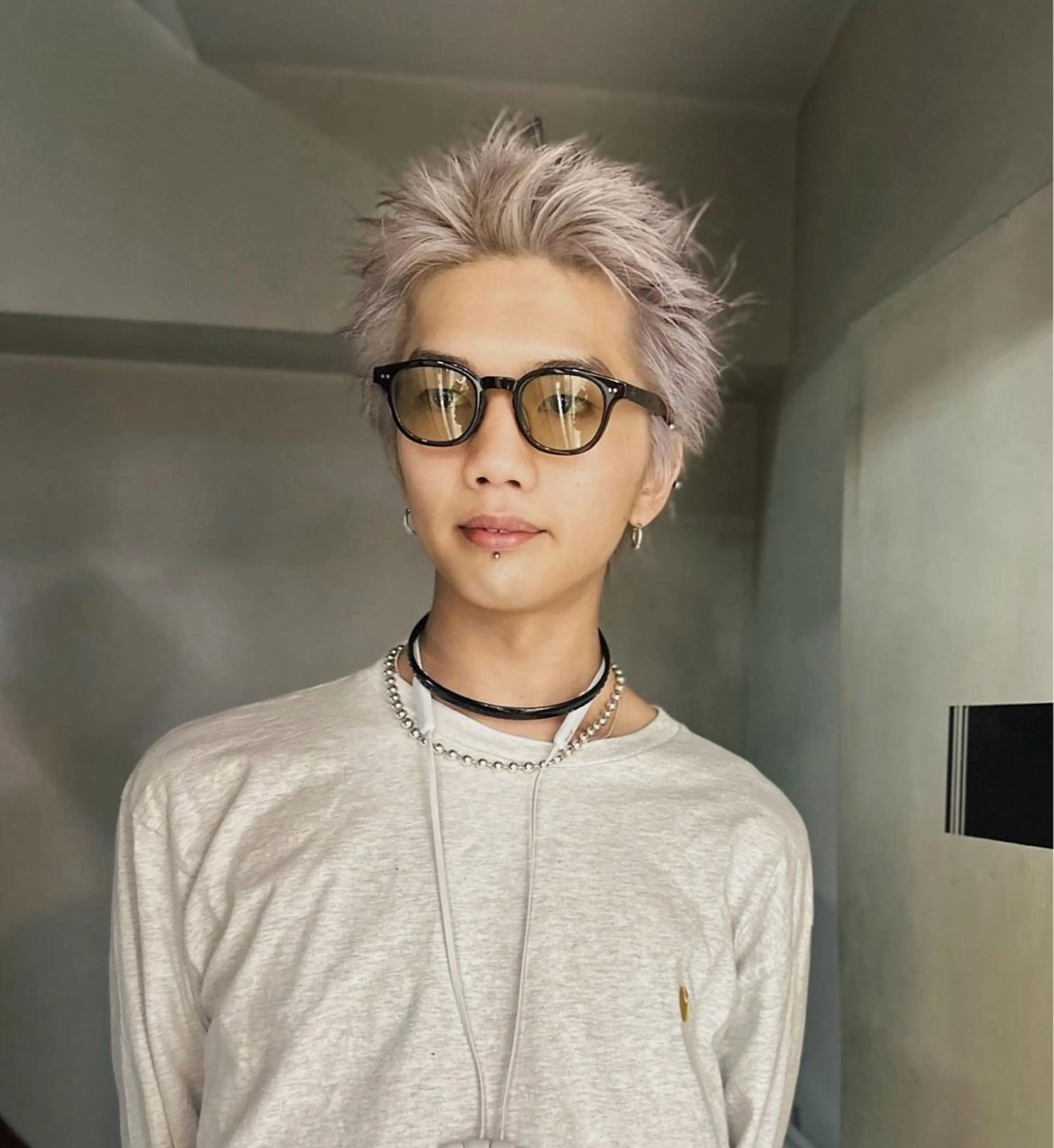 メンズ オト/レイヤー/ Wカラー/メンズのヘアスタイル