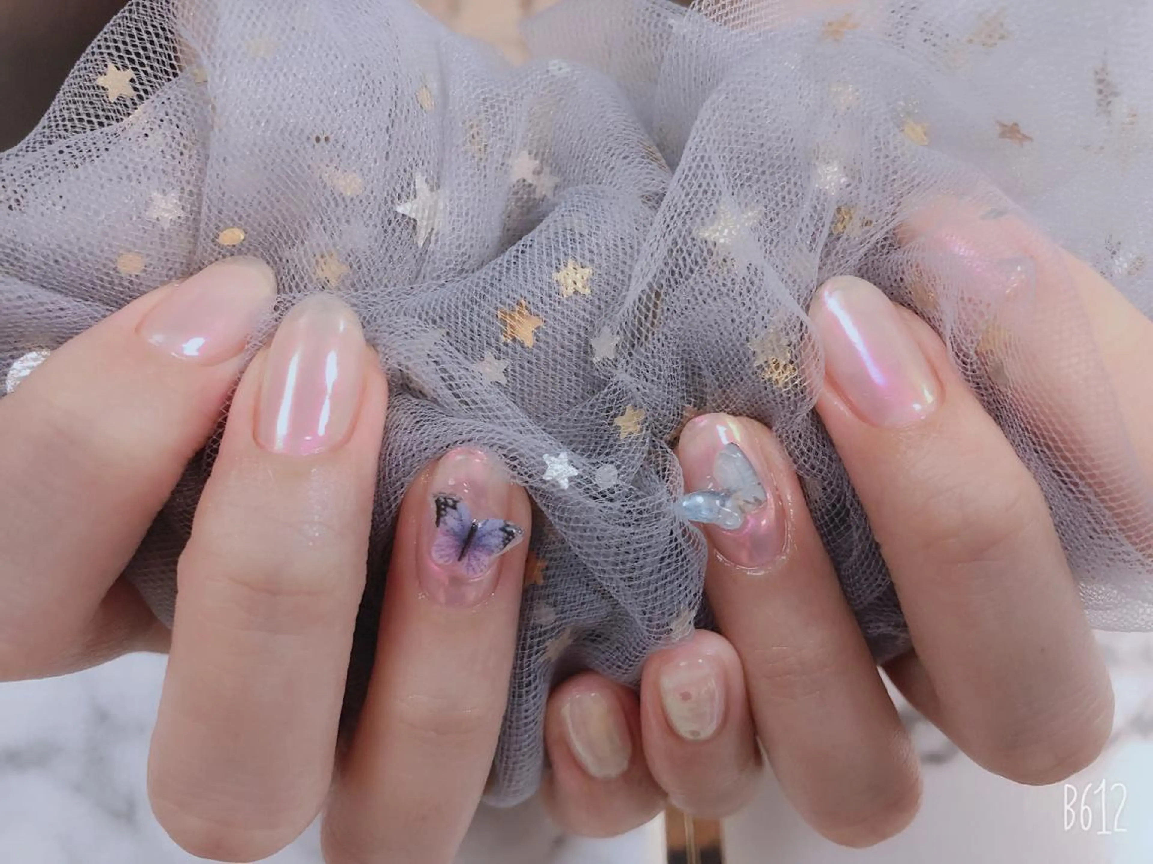 ネイル ハンドネイル ネイルサロンエクラ 🫧Shizukaのネイルデザイン