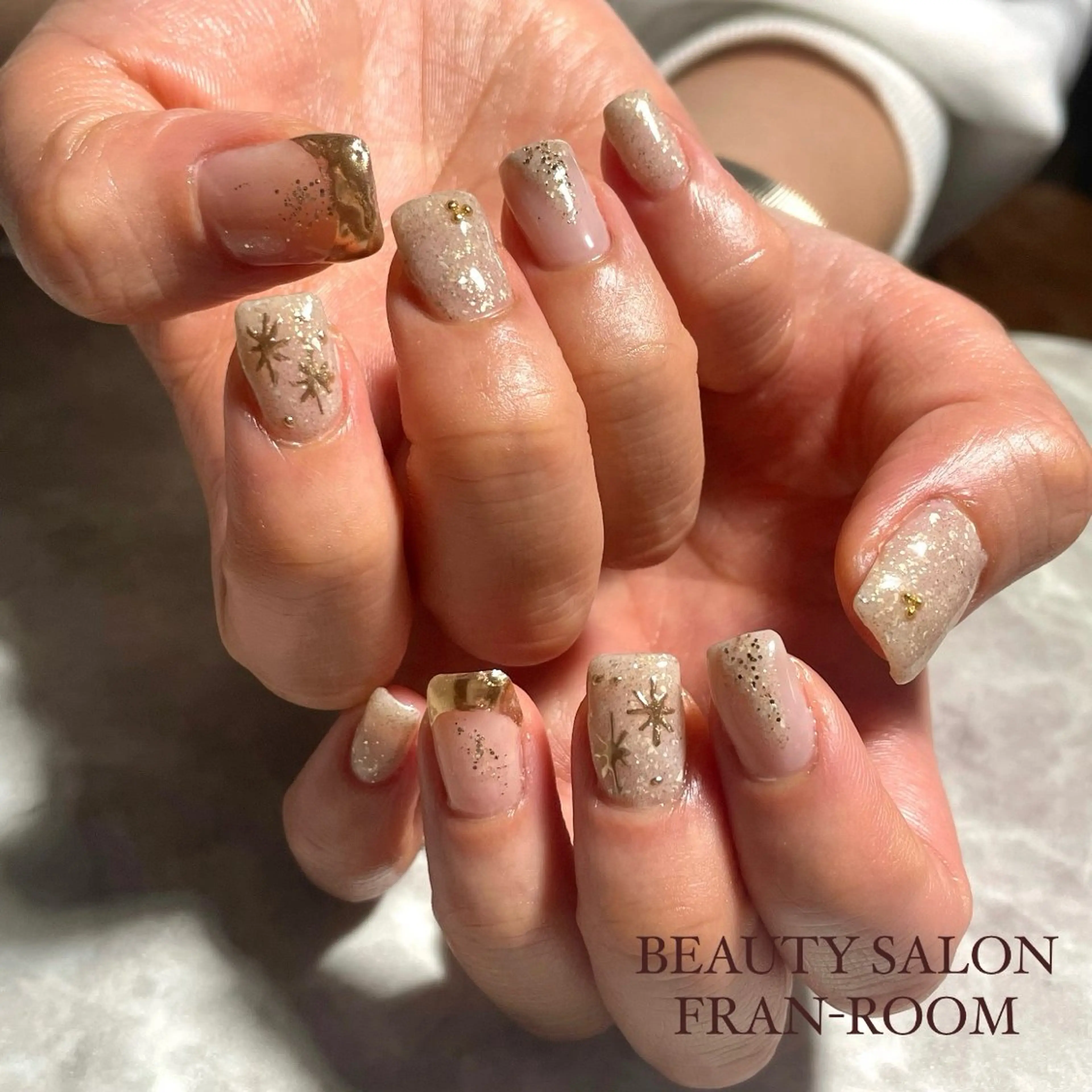 ネイル ジェルネイル パラジェル FRAN -ROOMのネイルデザイン
