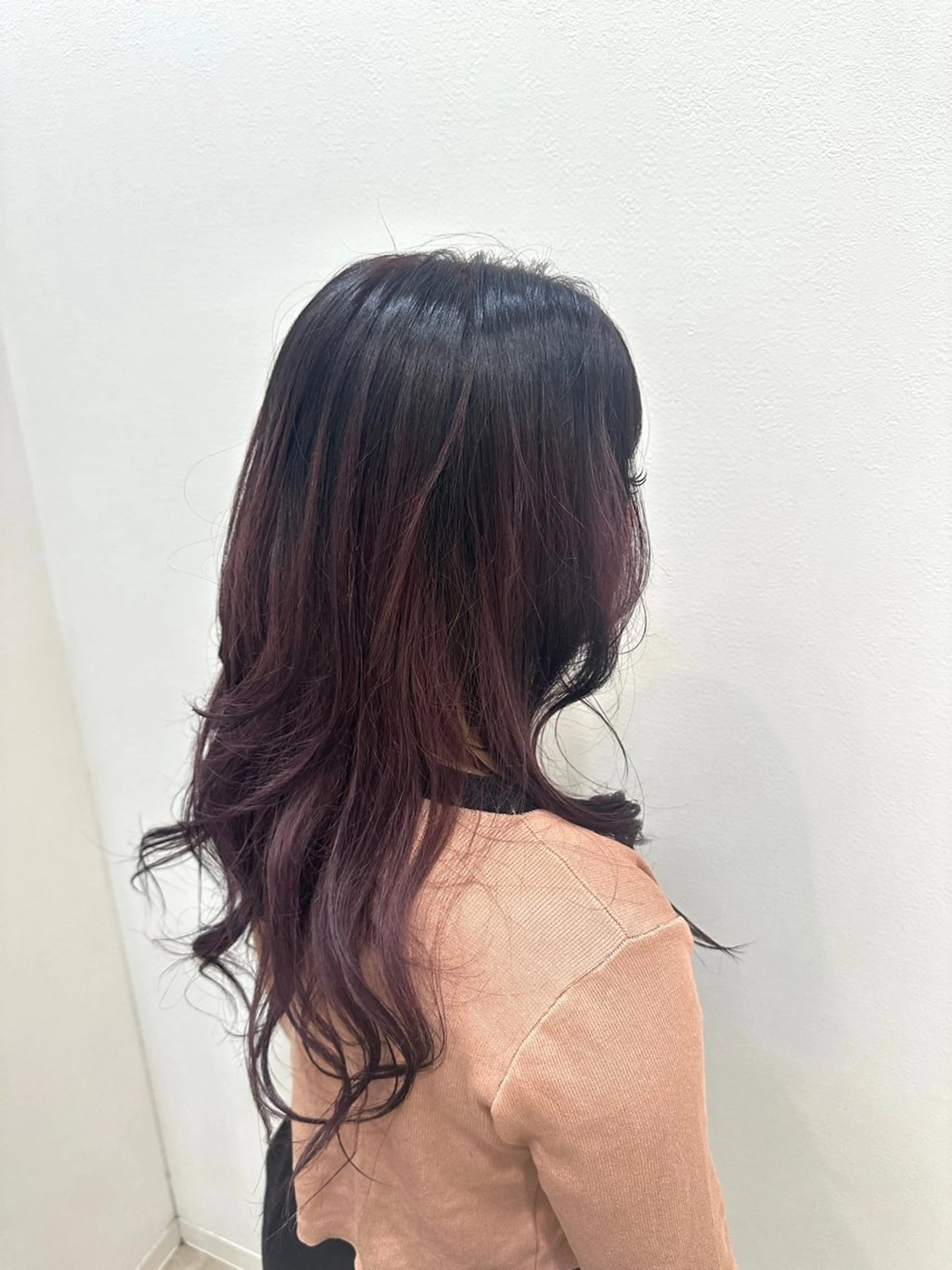 ロング 久保 響香のヘアスタイル