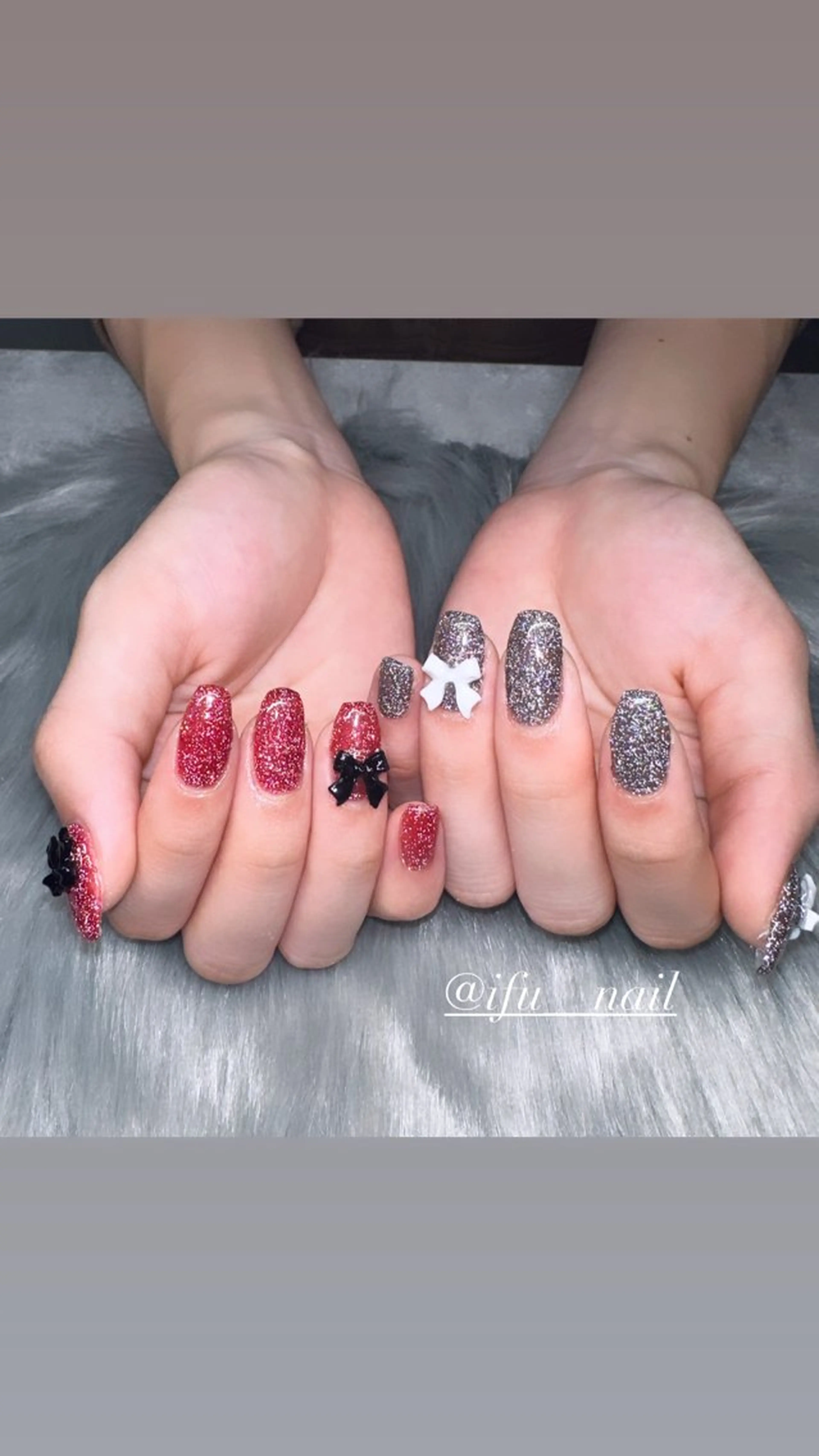 ネイル フラッシュネイル キラキラネイル ハンドネイル If Nailのネイルデザイン