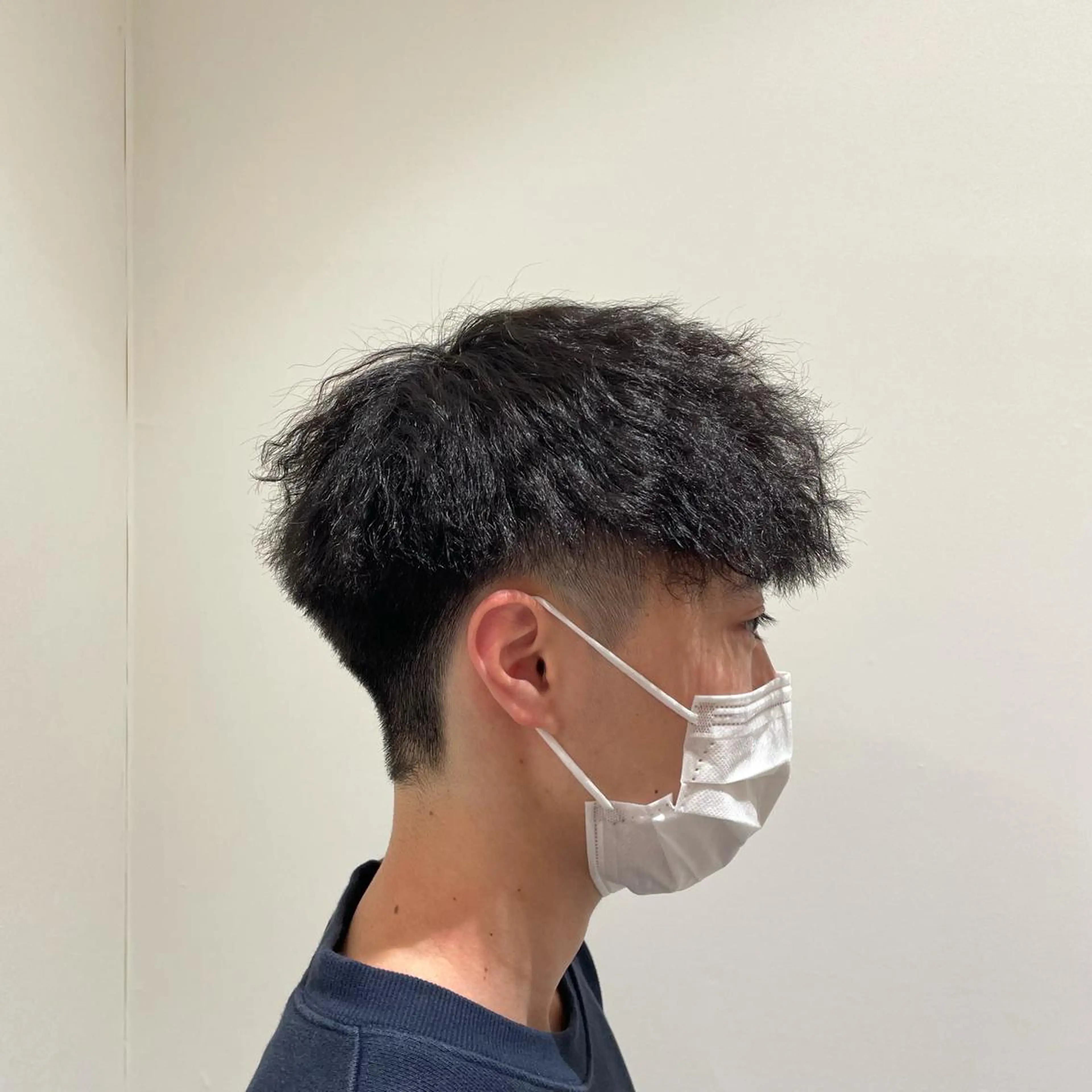 ショート パーマ メンズ カット パーマ 赤澤 海斗のヘアスタイル