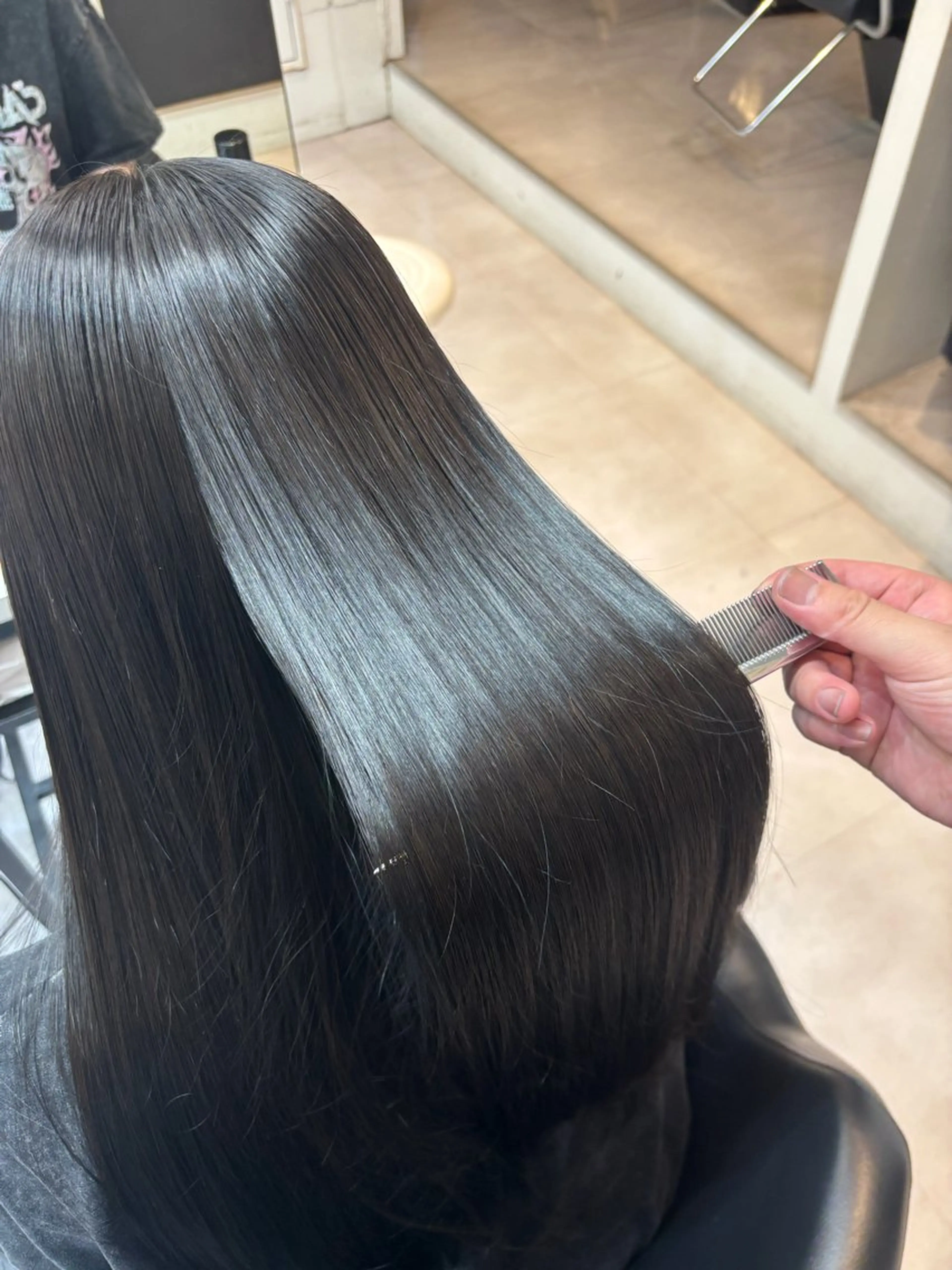 カラー トリートメント 髪質改善特化美容師 久万祐人のヘアスタイル