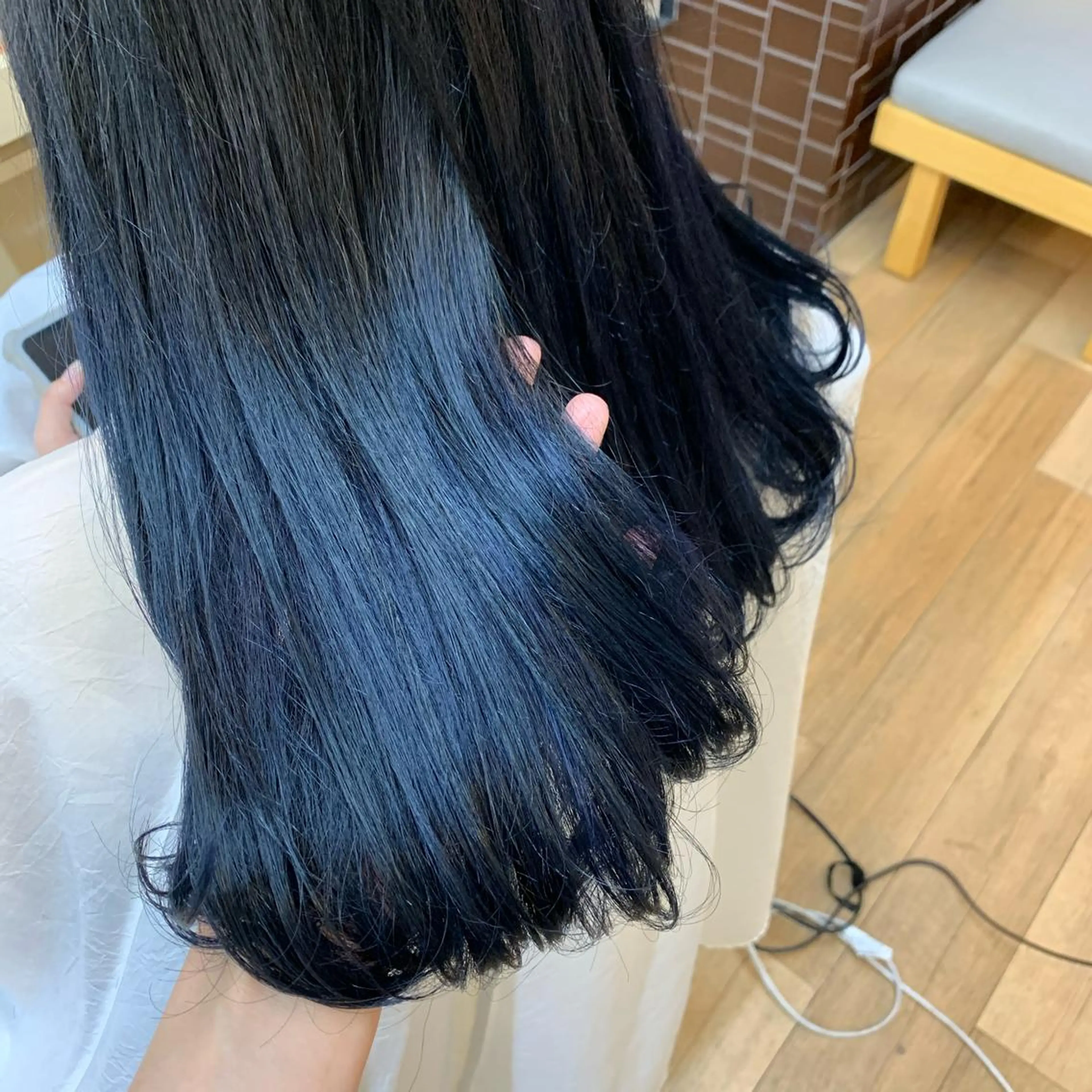 ロング カラー カット ヘアカラー トリートメント 大平 京佳のヘアスタイル