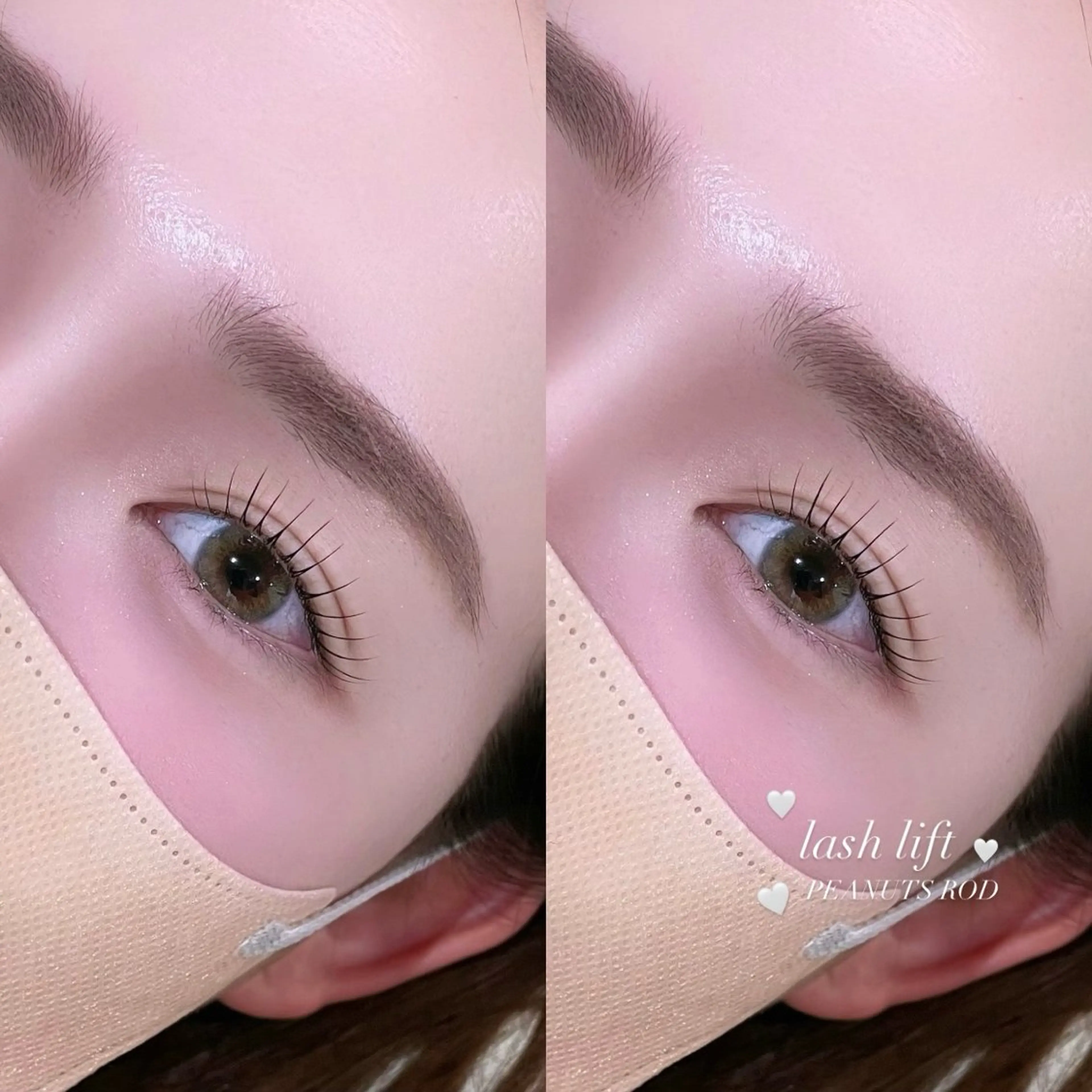 マツエク・マツパ 一重×まつ毛パーマ マツパ beautiful me sao˖·⟡のマツエク・マツパデザイン