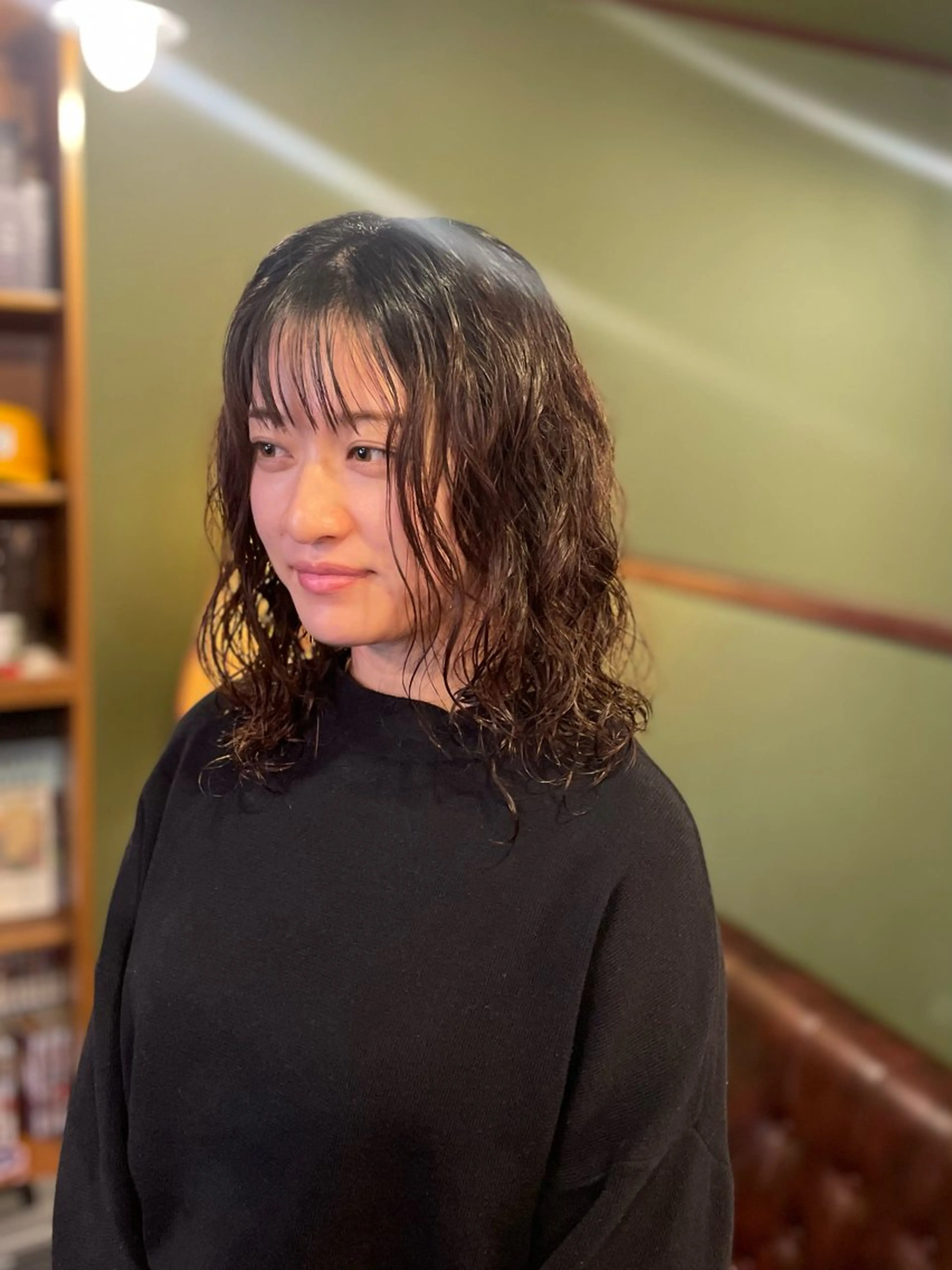 ミディアム パーマ PATH-hair. storeのヘアスタイル