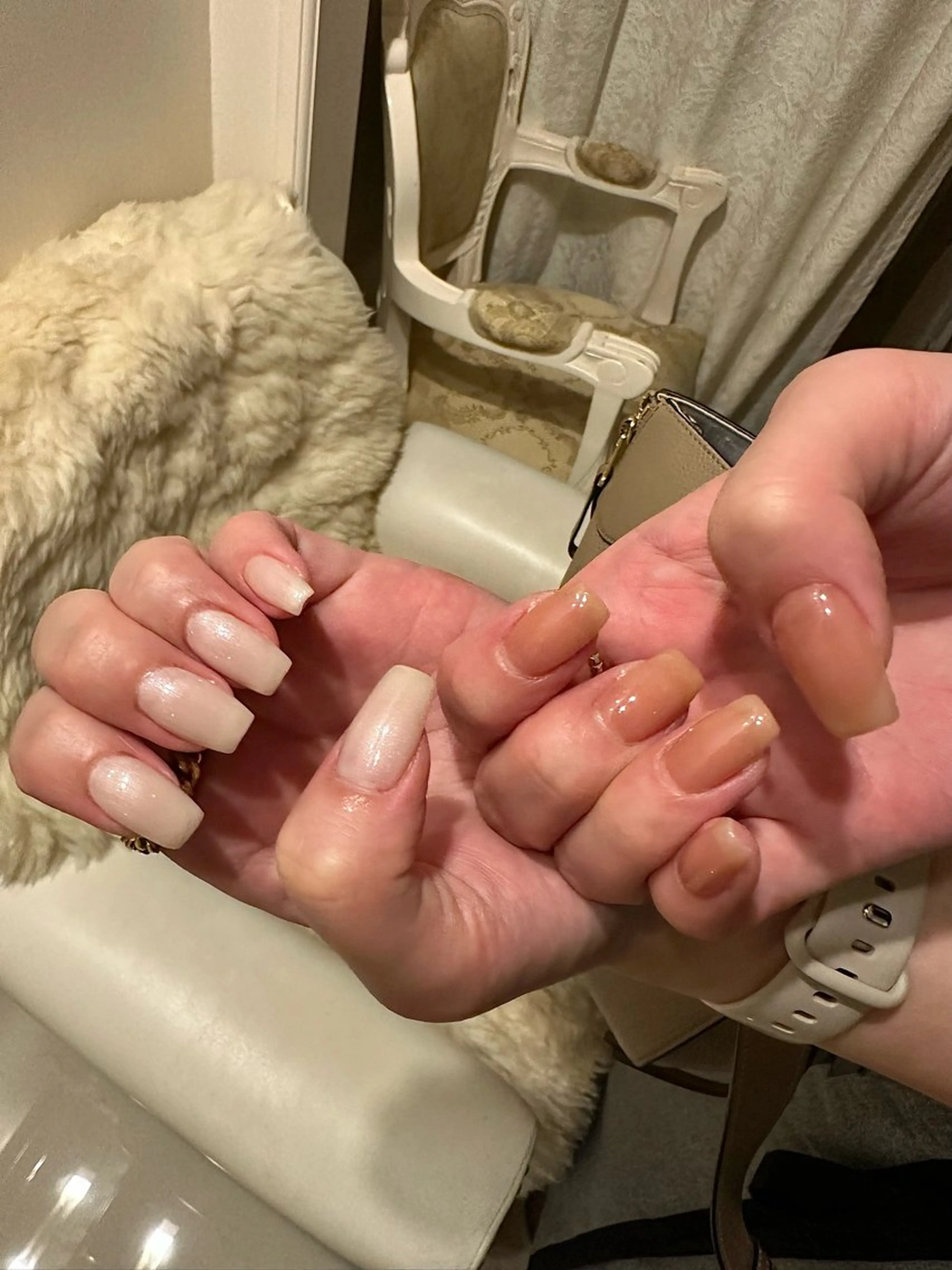 ネイル ワンカラーネイル ATELIERHARLOW所属・nailist MOEのネイルデザイン