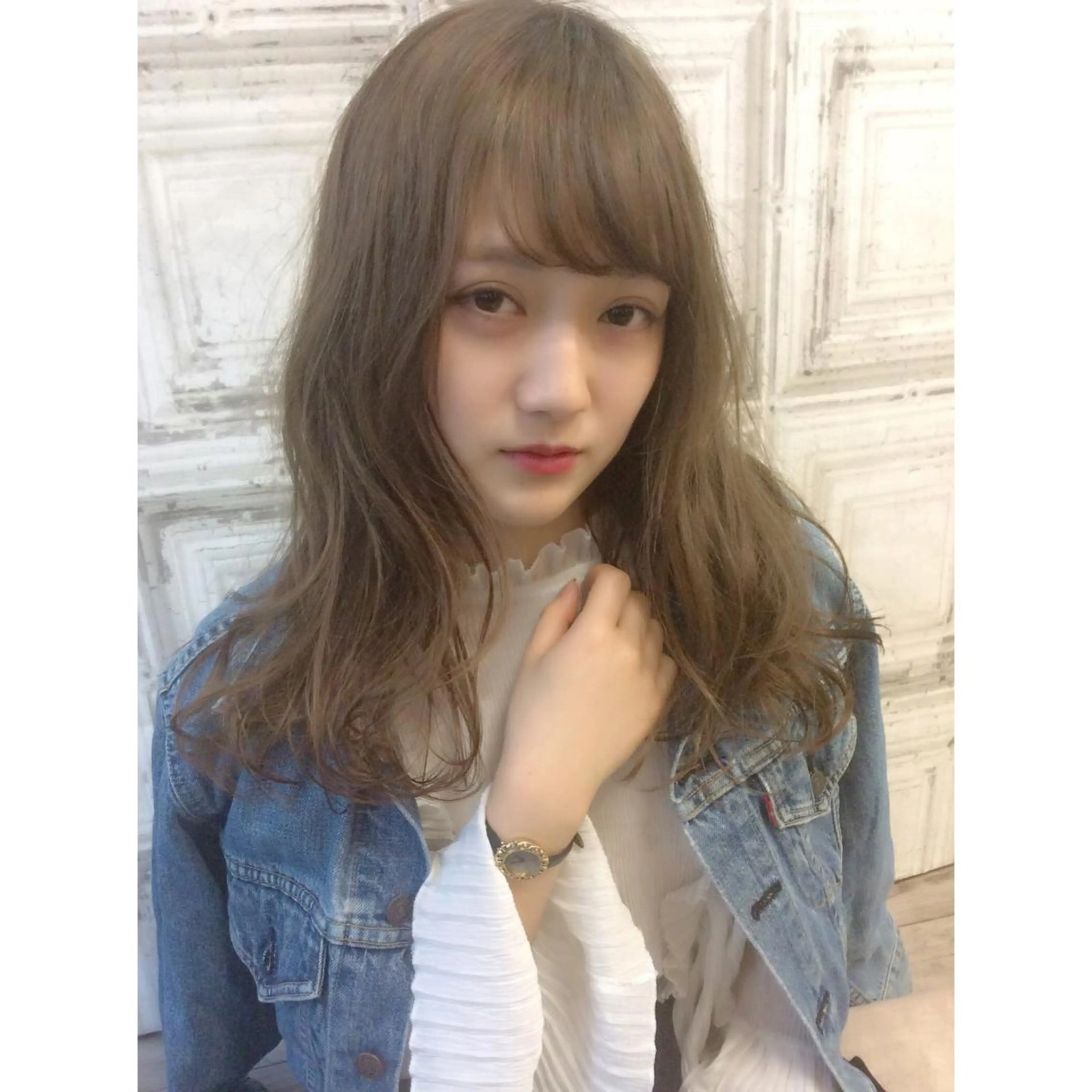 セミロング カラー カット トリートメント ヘッドスパ 日比 貴大/ minim hairのヘアスタイル