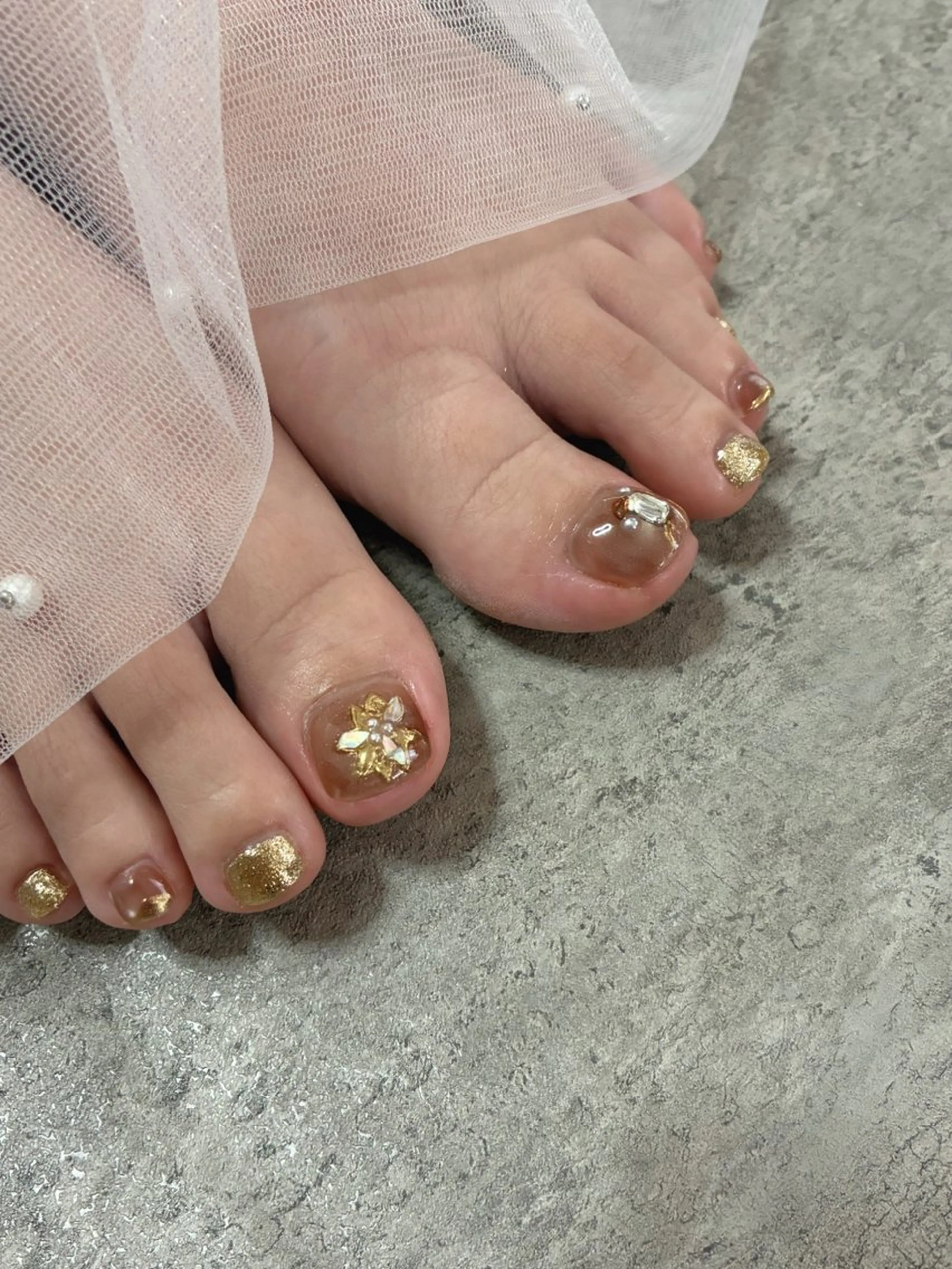 ネイル フットネイル shiki_nail 🪐のネイルデザイン