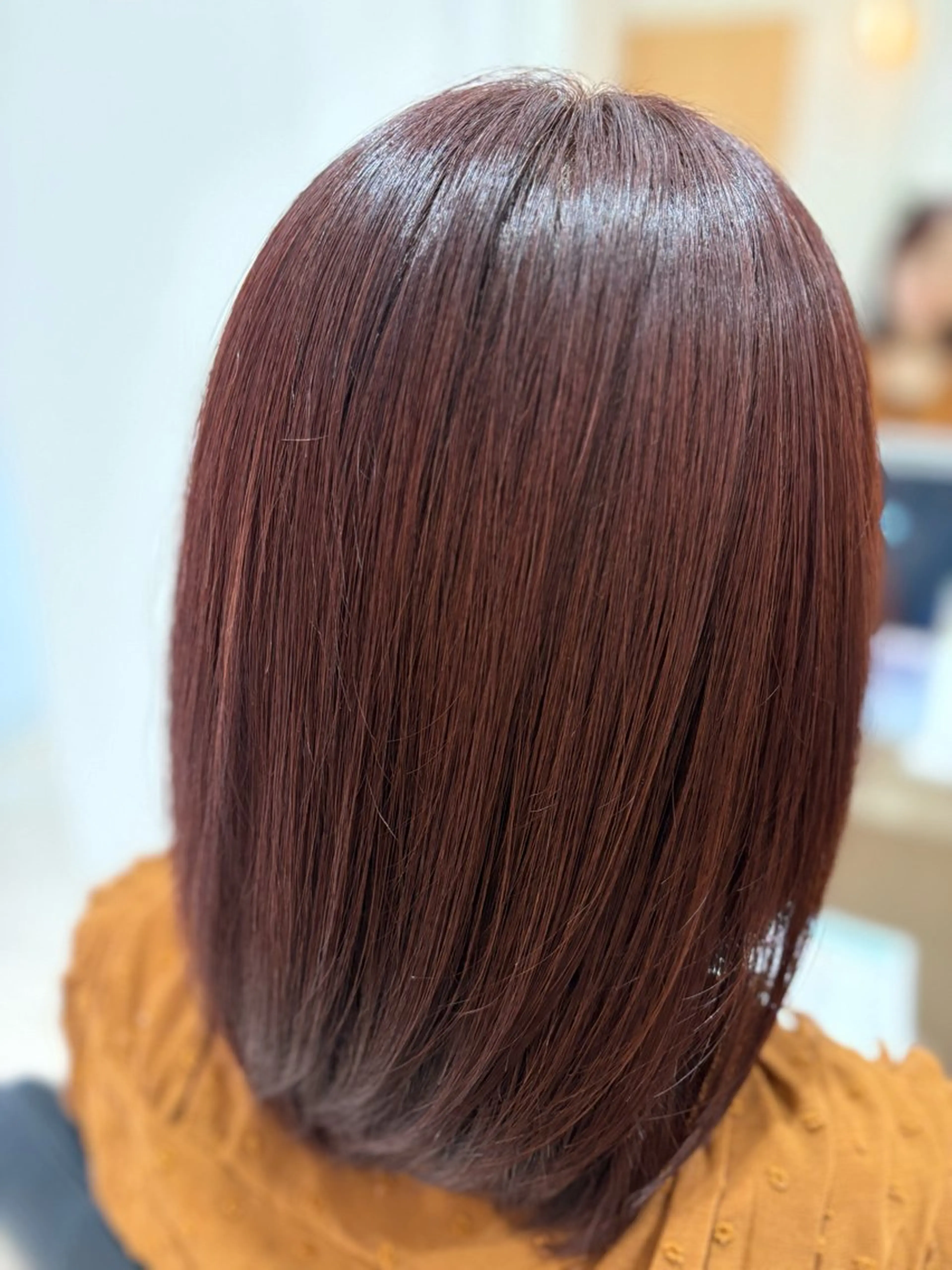 ミディアム カラー liage ܀ꕤ୭* ちばかつら𖦞のヘアスタイル