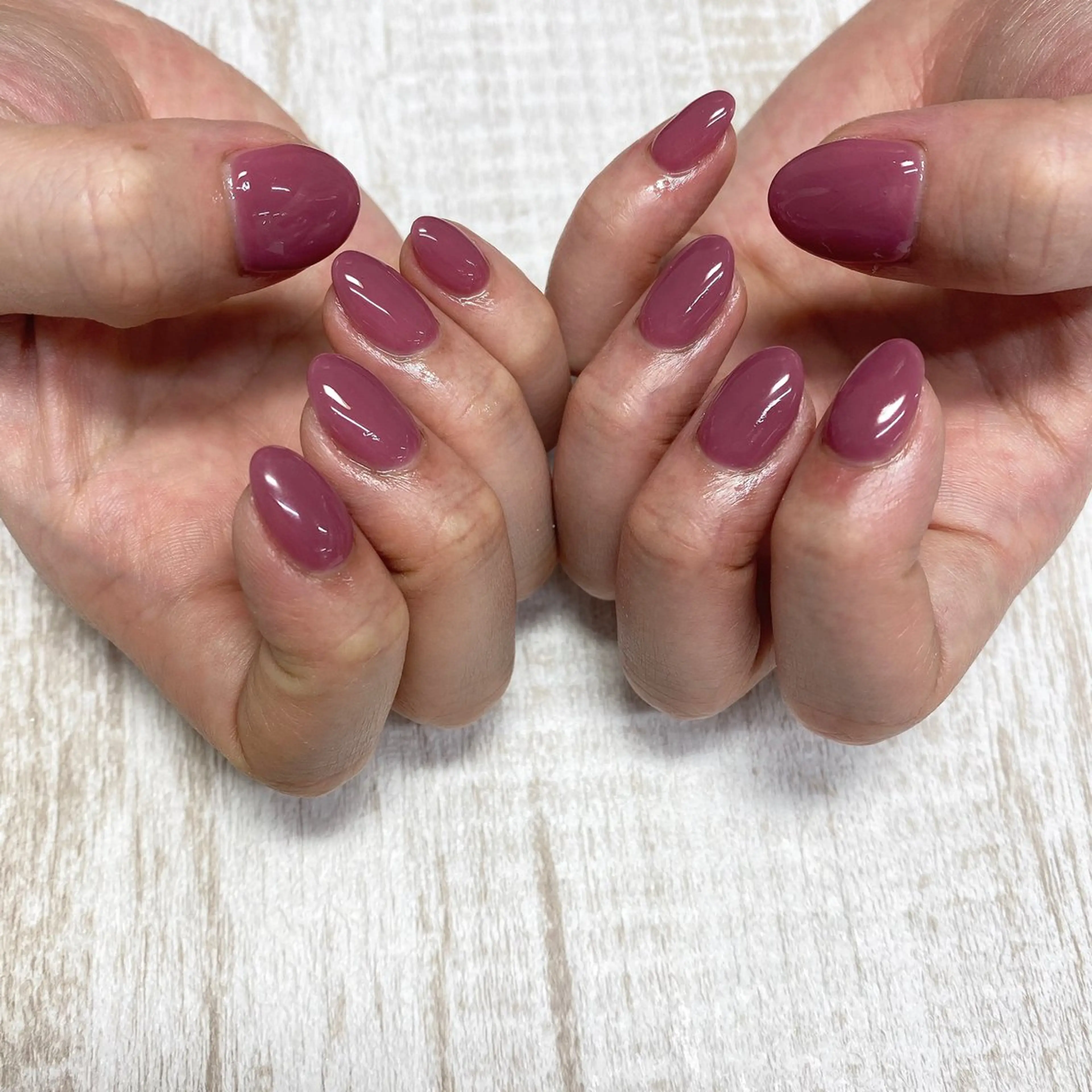 ネイル ワンカラーネイル ハンドネイル nailst 高橋のネイルデザイン