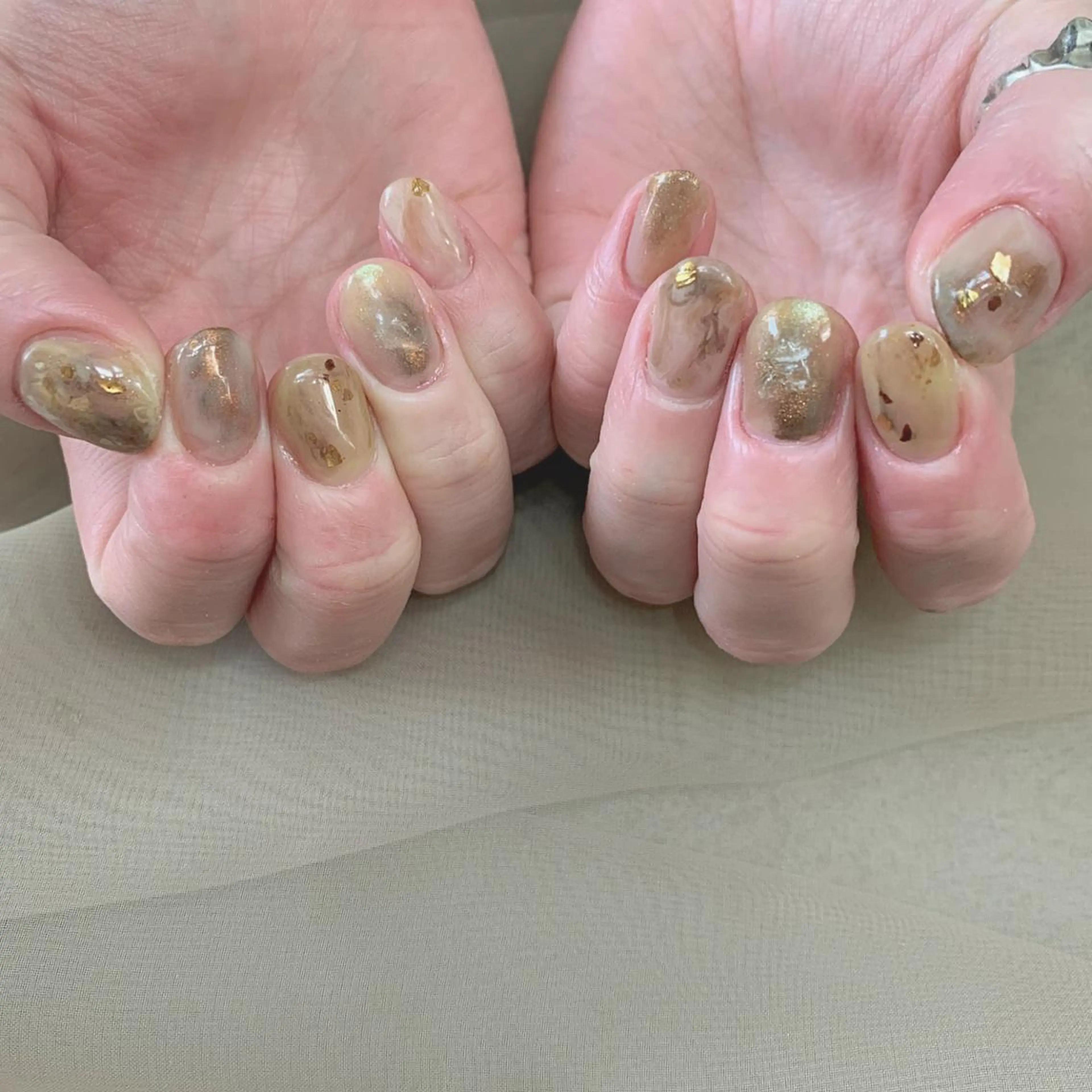 ネイル 新宿ニュアンスネイル makotoのネイルデザイン