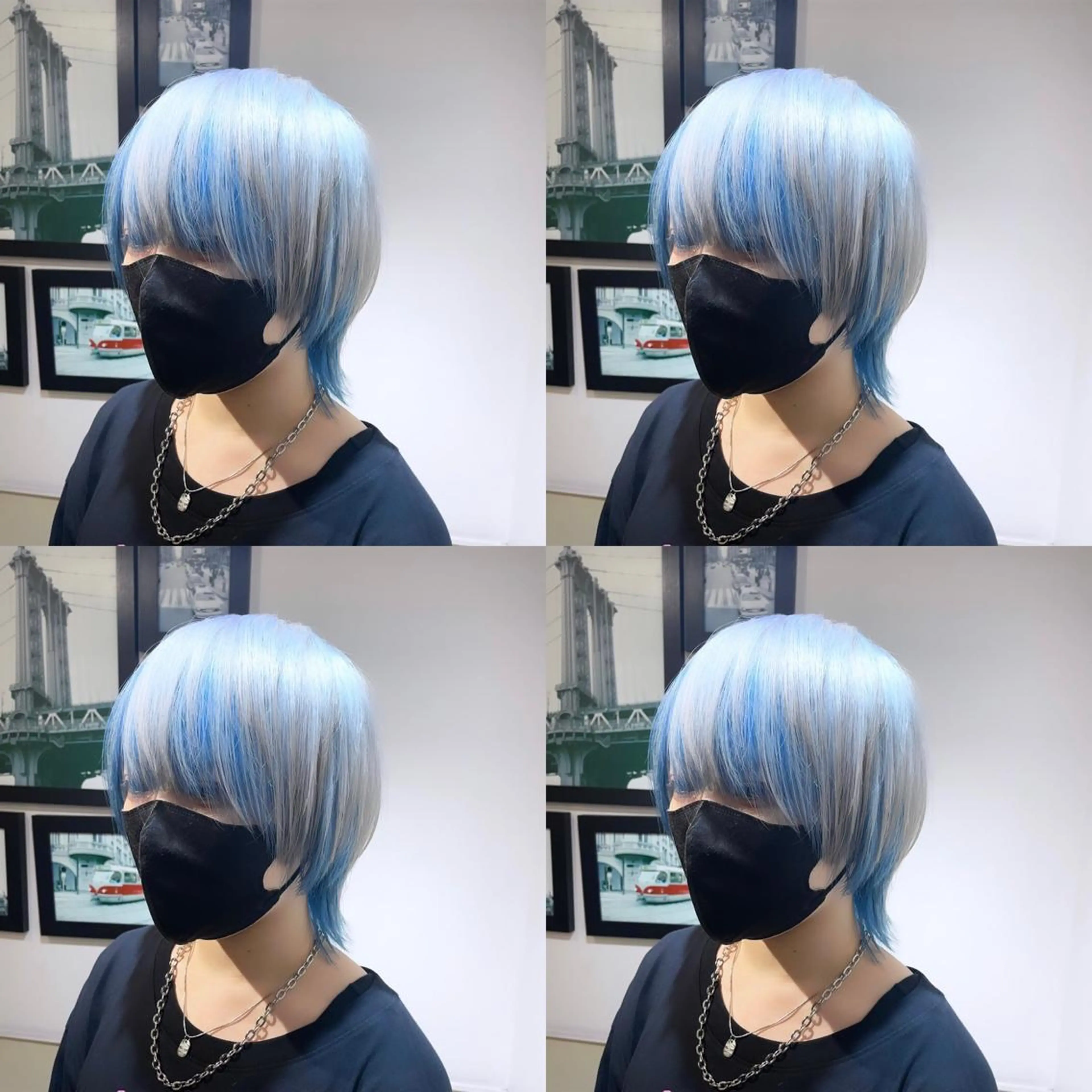 ショート カラー インナーカラー ウルフカット 🌟トップデザイナー 高橋🌟のヘアスタイル