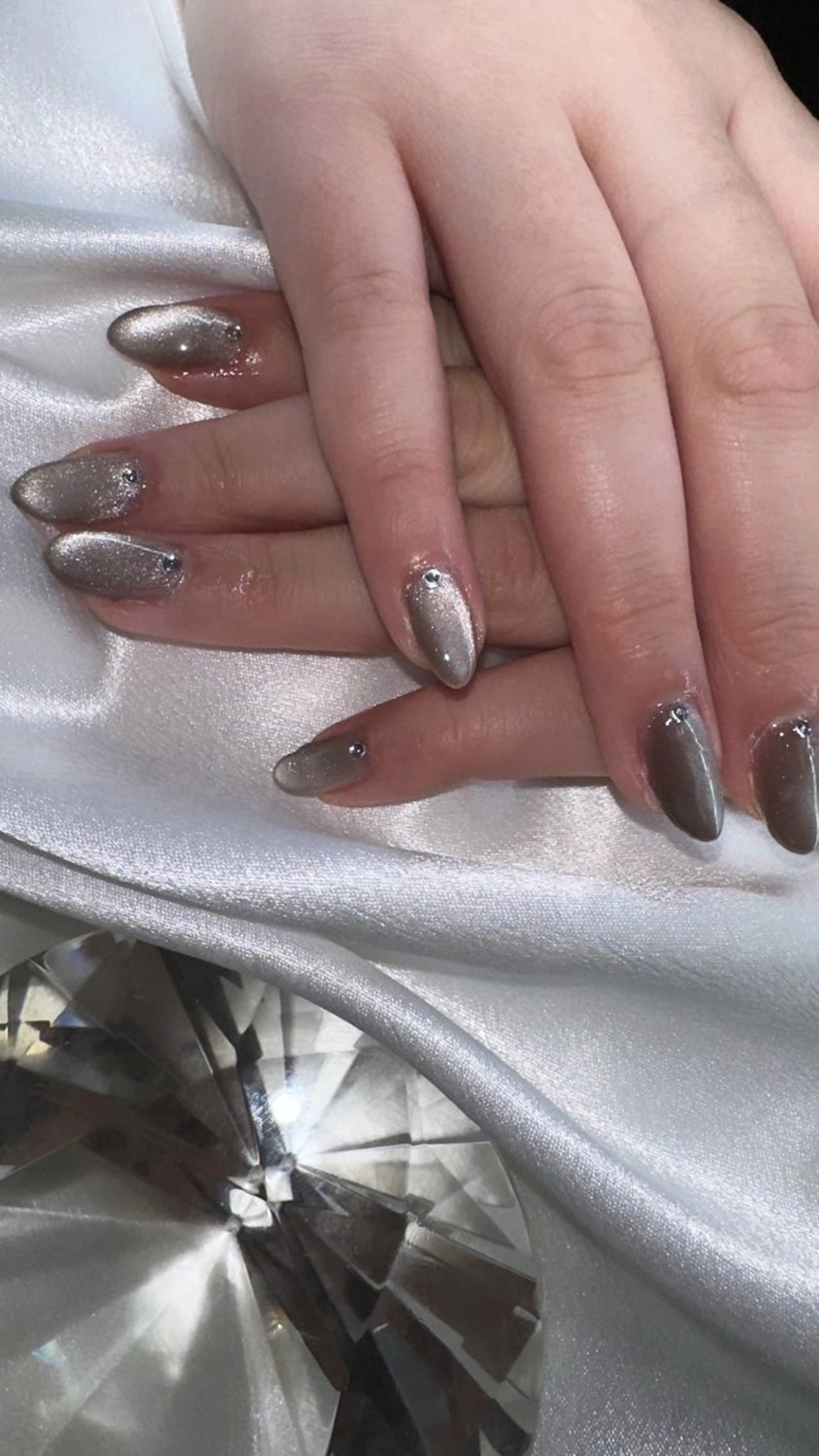 ショート ハンドネイル YOKOSUKA🧸 NAIL🌿🫧💛のネイルデザイン