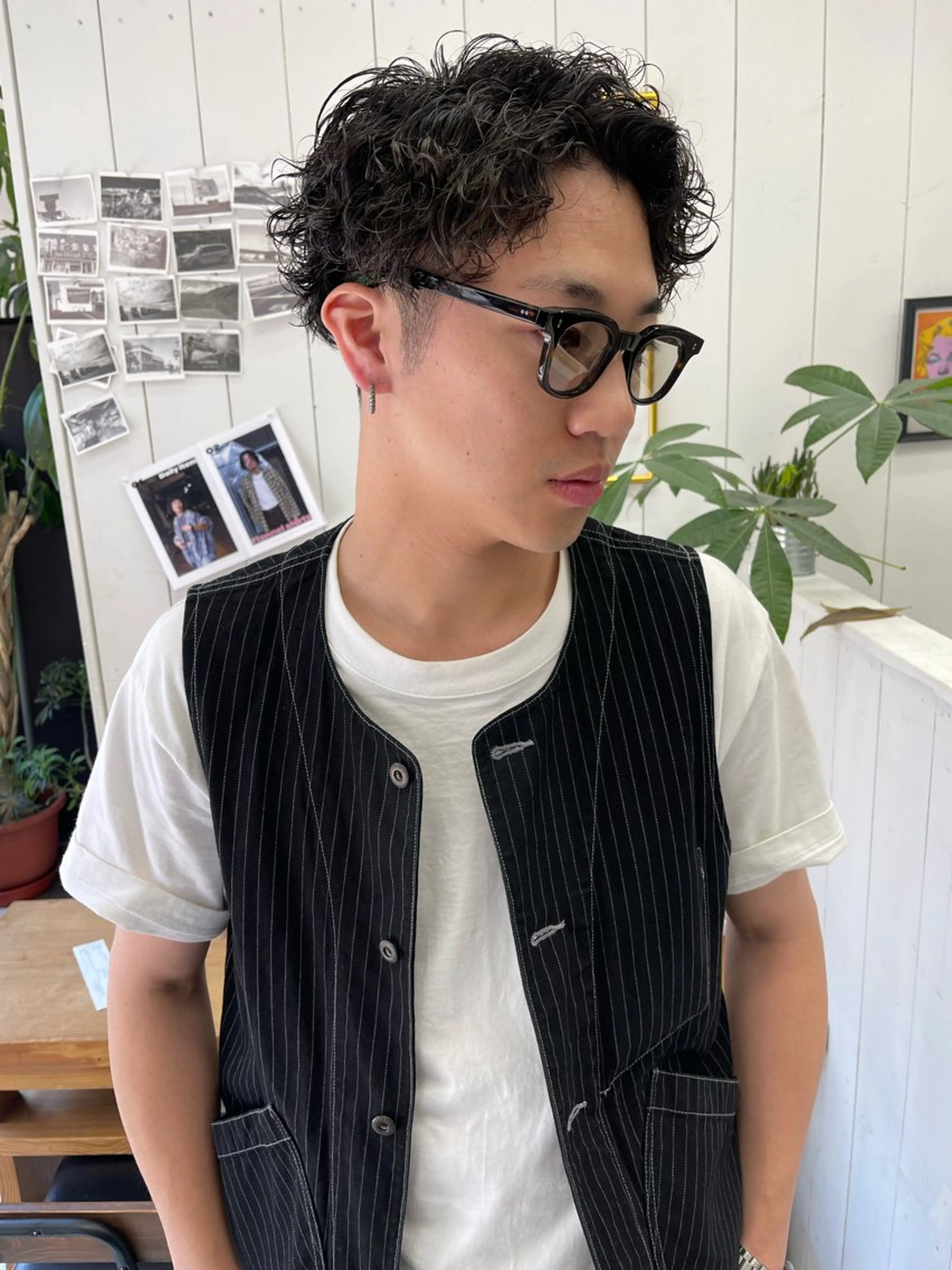 ショート カット パーマ 📍葛西りんたろう/ ENVのヘアスタイル