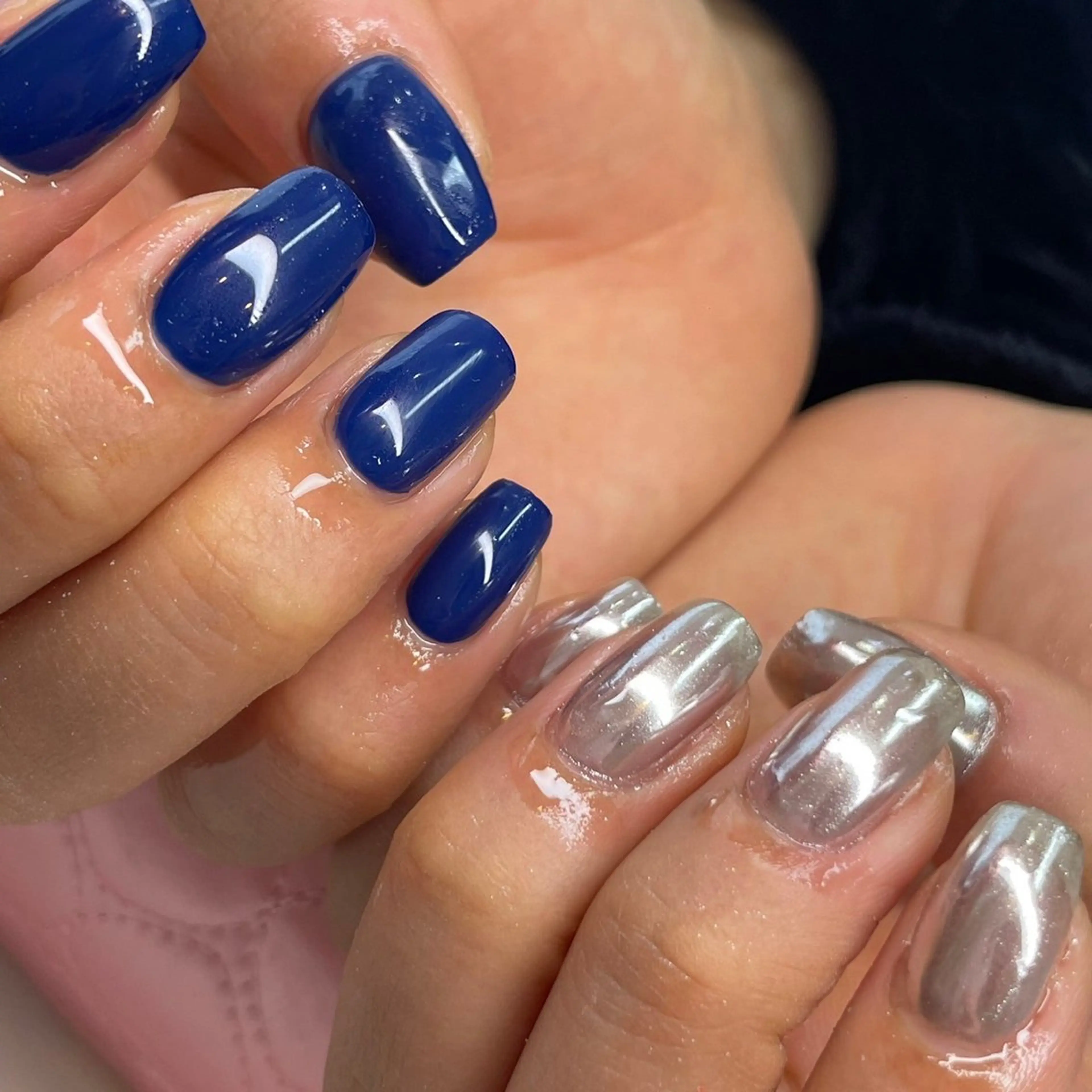 ネイル マグネットネイル ハンドネイル 心斎橋Salon Epokkuのネイルデザイン