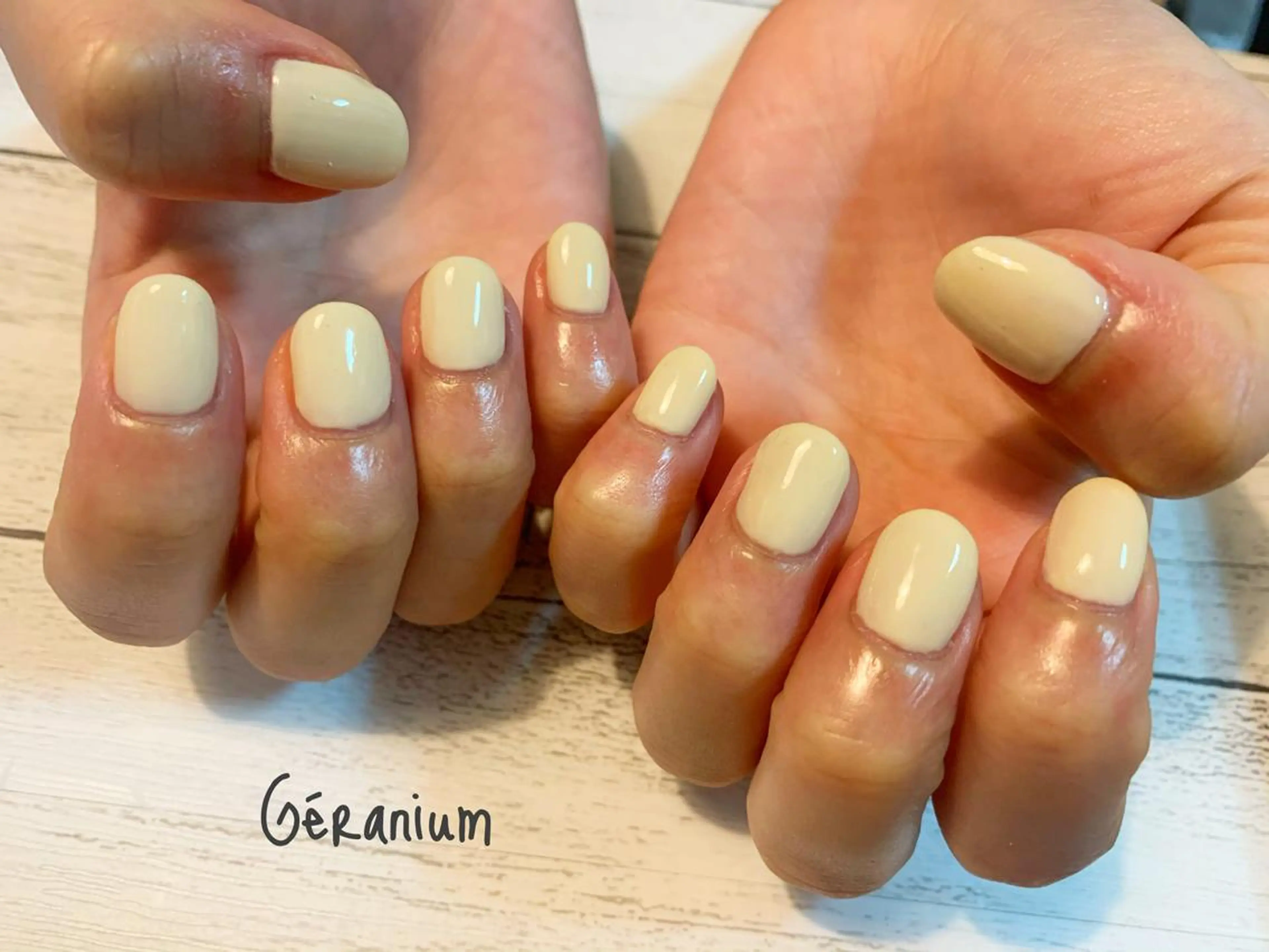 ネイル フットネイル GéRanium Harukaのネイルデザイン