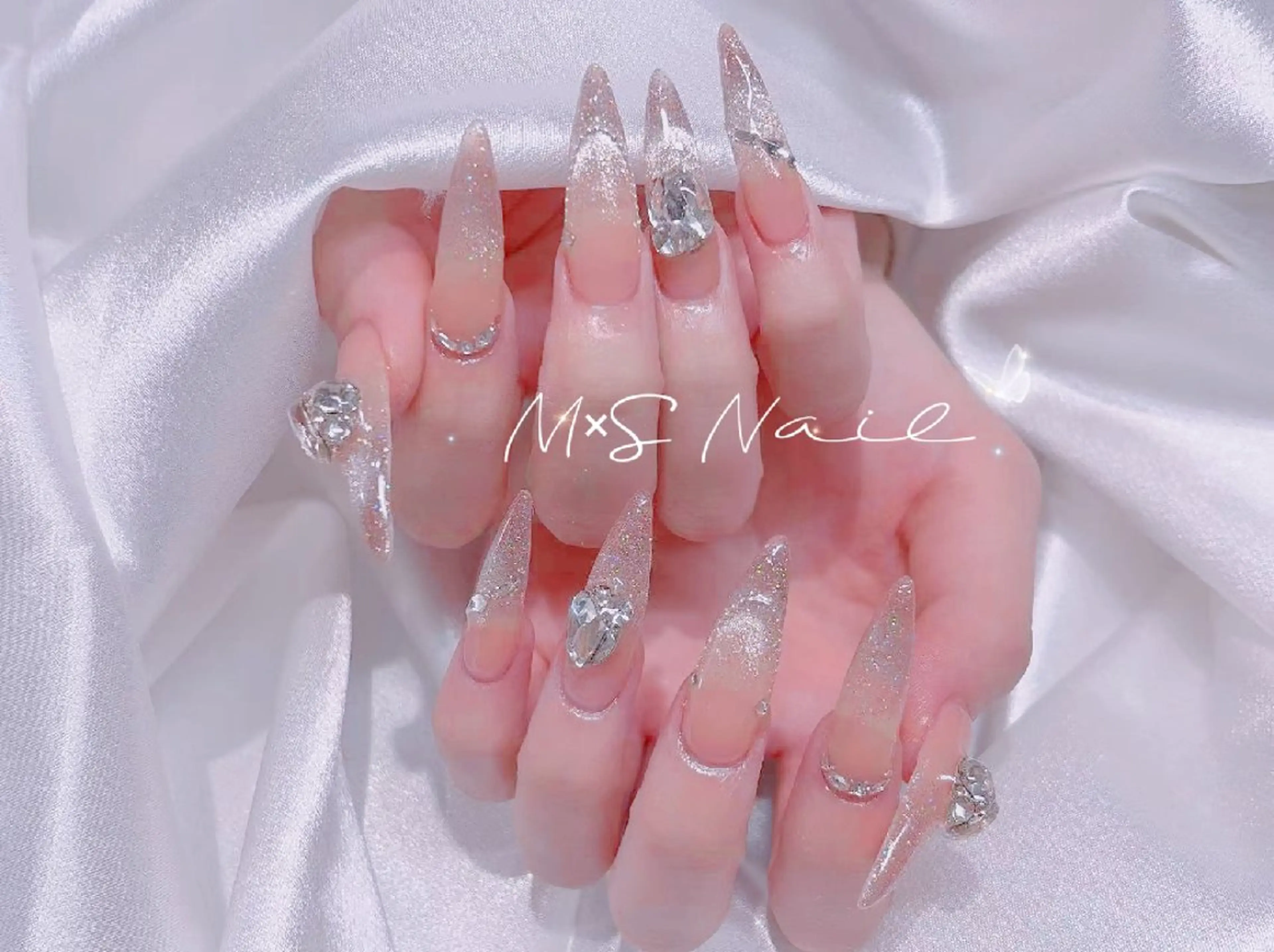 ネイル ハンドネイル MxS Nail 【長さだし/フィルイン/マグネット/ワンホンネイル/韓国ネイル/パラジェル】所属・M×S Nail みなのネイルデザイン