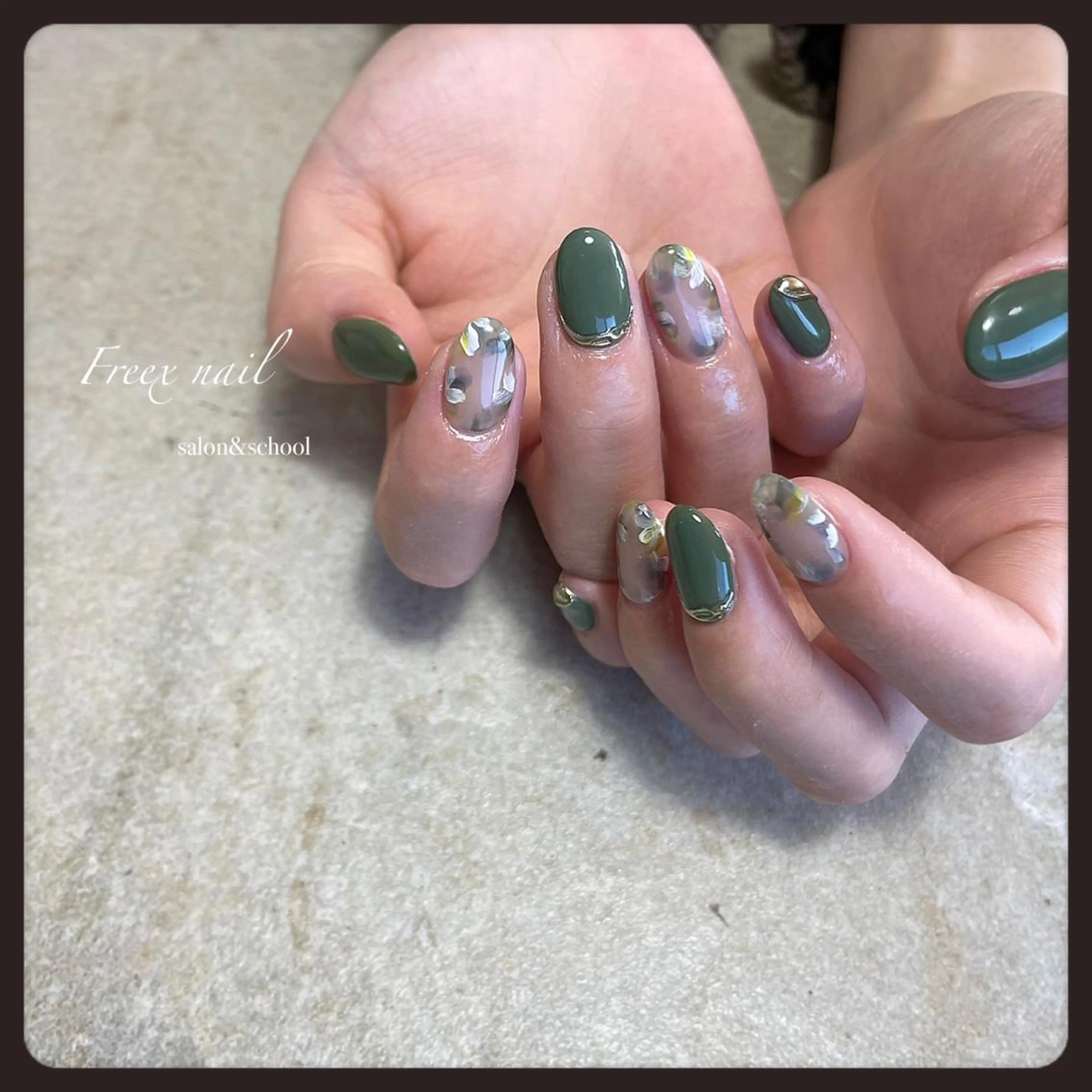 ネイル フラワーネイル ニュアンスネイル ハンドネイル ハンドケア freex nail /ニュアンス/個性派のネイルデザイン