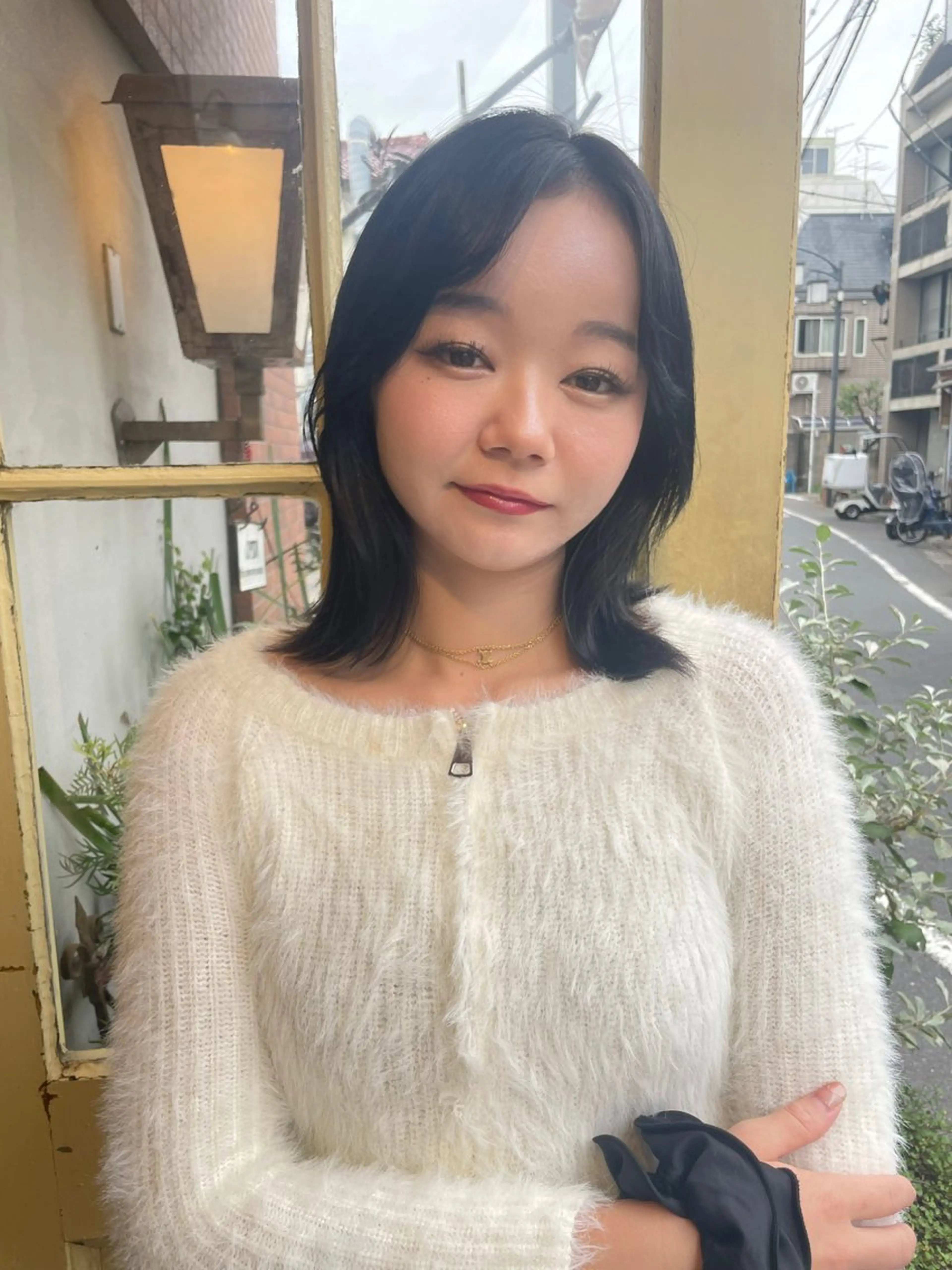 ミディアム カラー KURIA‪‪*⋆ஐ ブリーチ/韓国ヘアのヘアスタイル