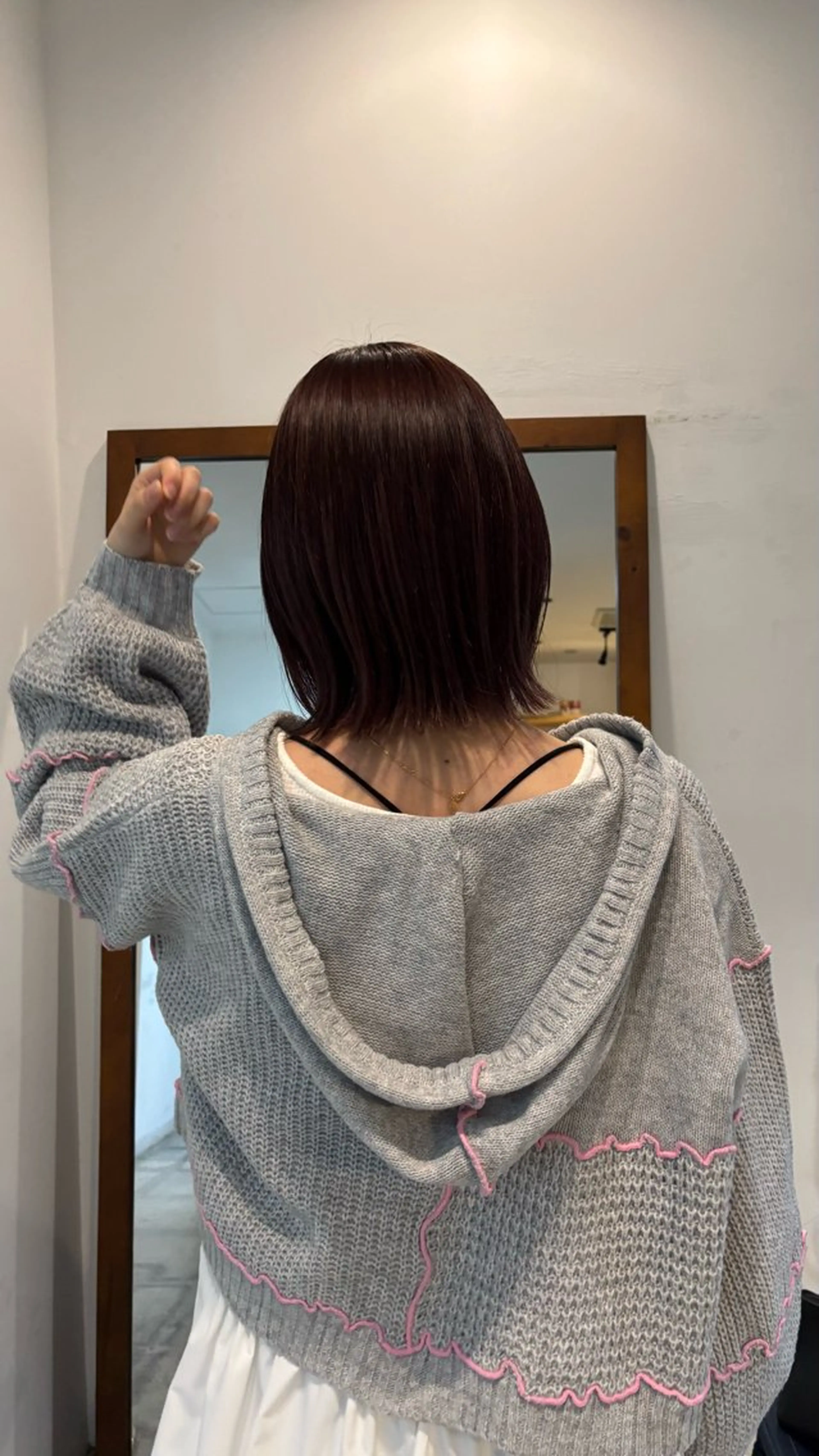 カラー カット ヘアカラー トリートメント ひいろ パーマ/カットモデルのヘアスタイル