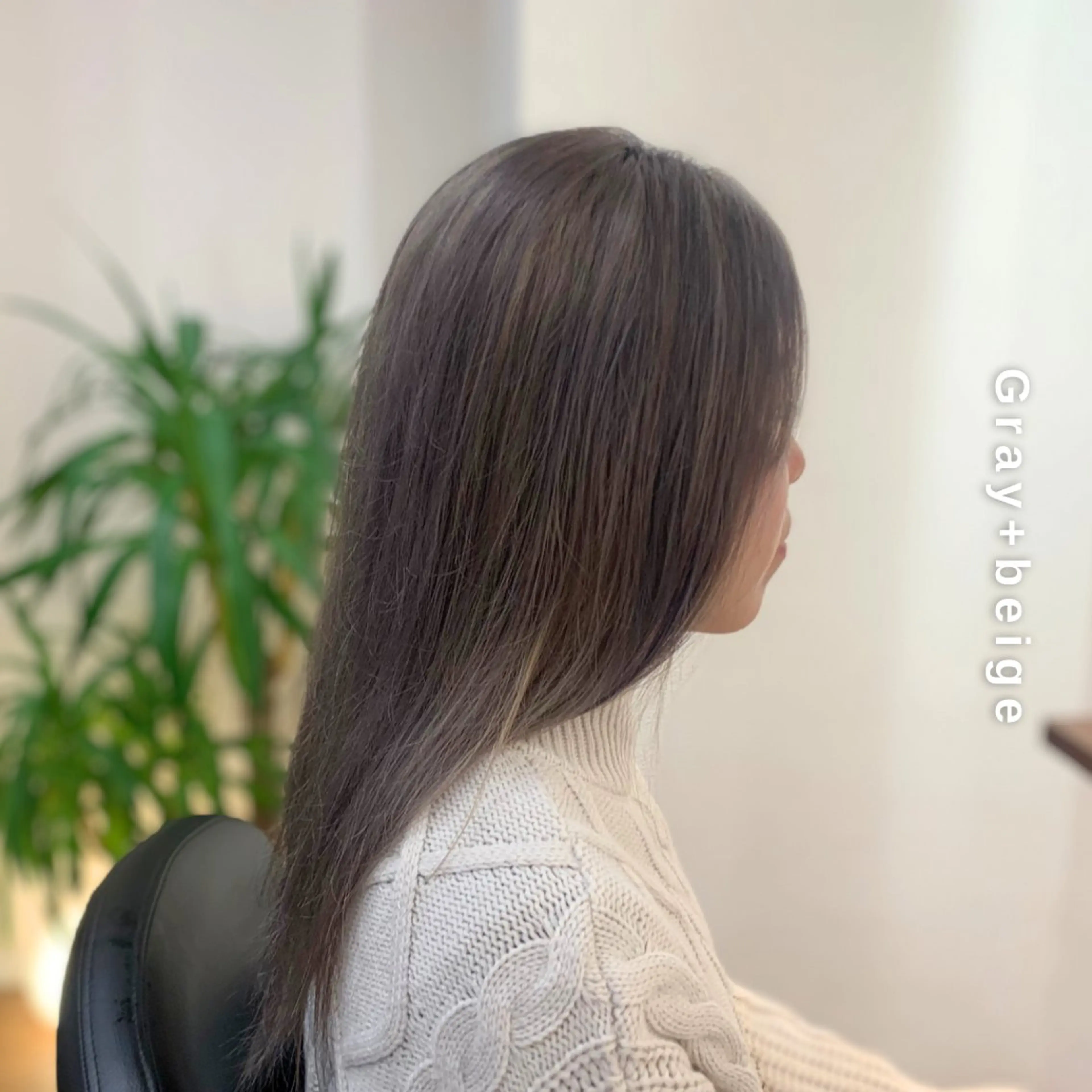 ロング カラー ベージュカラー ブリーチ ヘアカラー トリートメント ヘアセット しんのすけ /モデルさん募集中のヘアスタイル