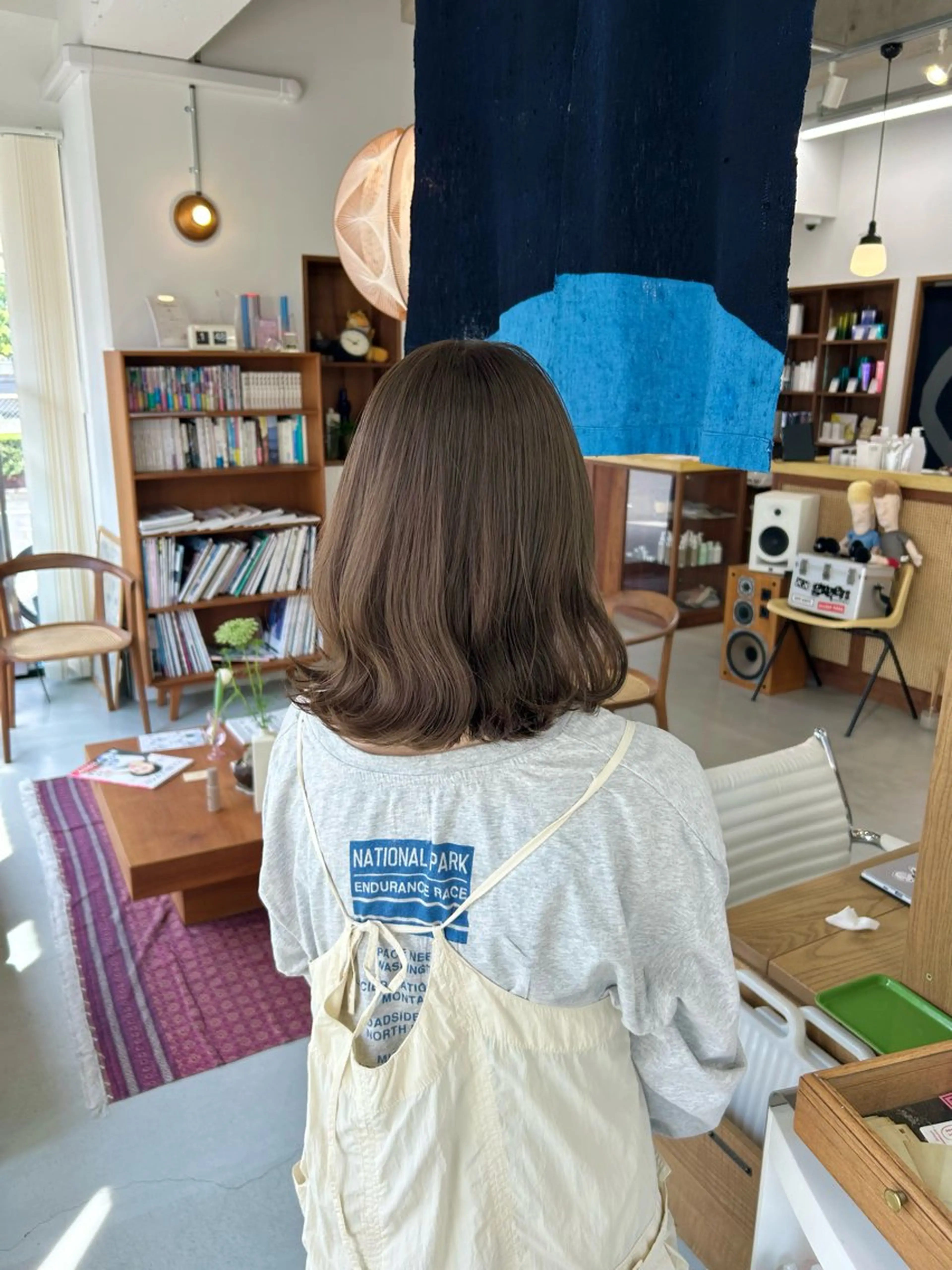 カラー ベージュカラー 藤原 あかりのヘアスタイル