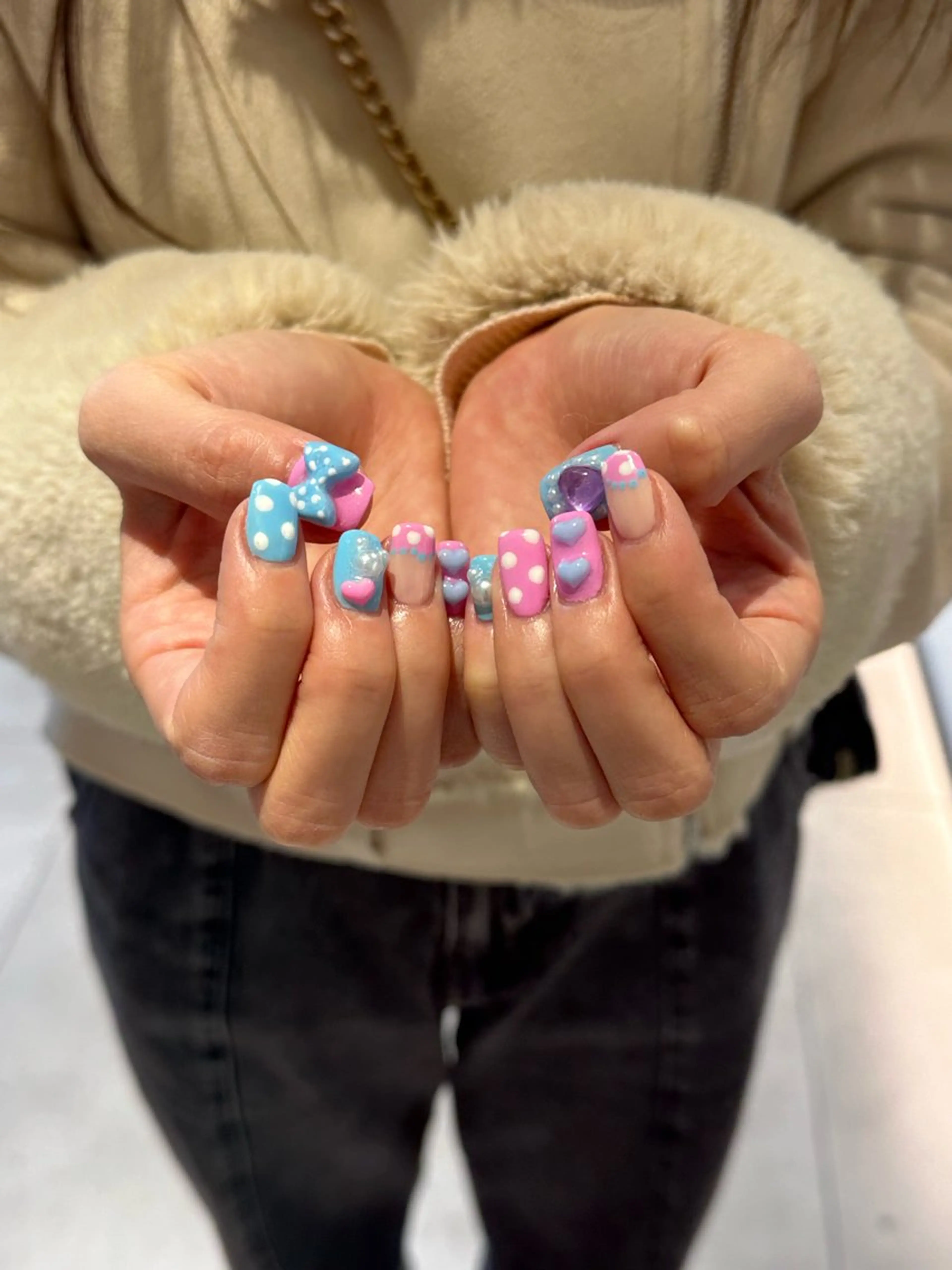 ネイル ハイトーン特化 pepe🎀のヘアスタイル