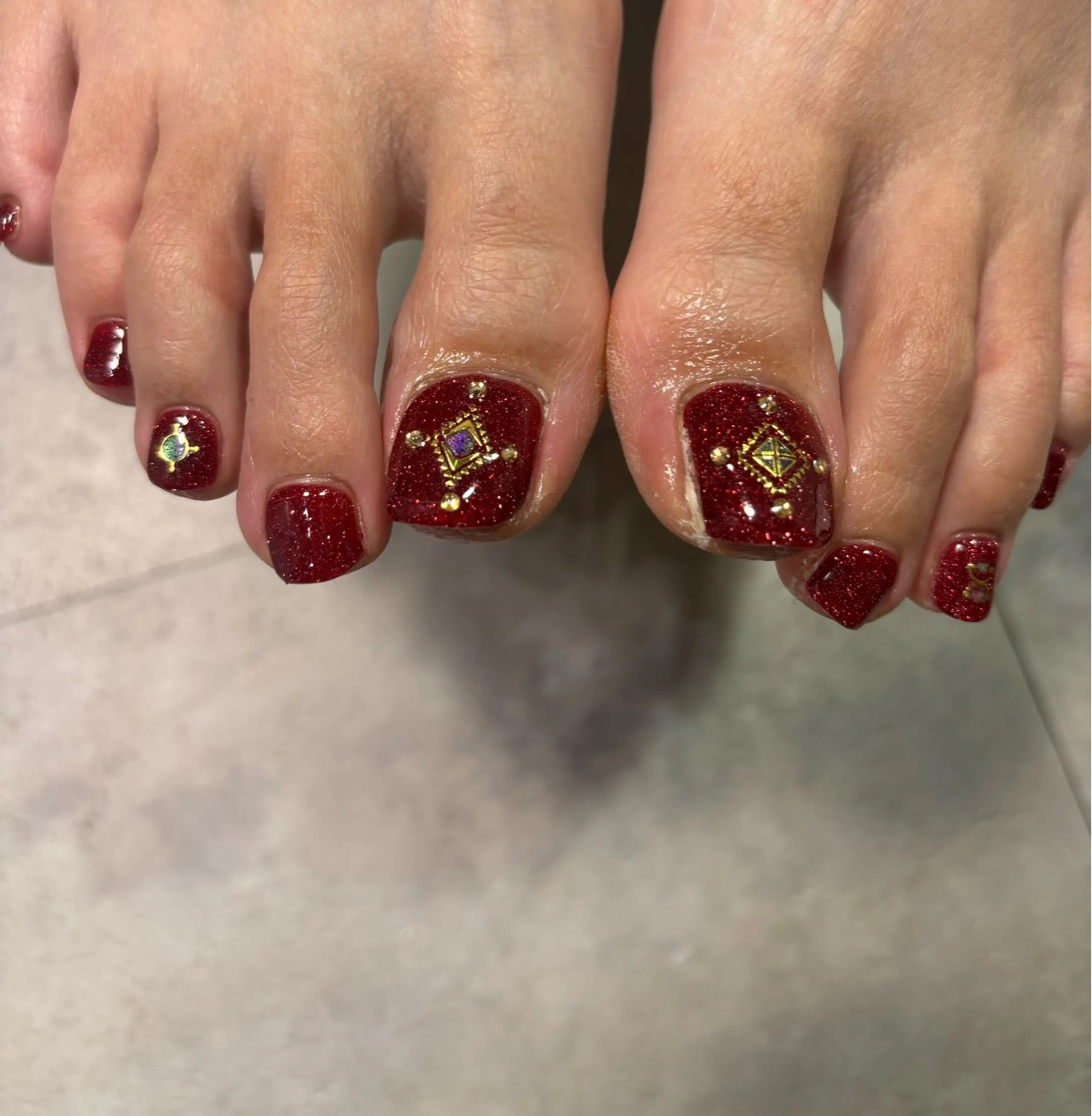 ネイル ハンドネイル 大東市ネイルサロン 【KYURA】ｷｭﾗのネイルデザイン