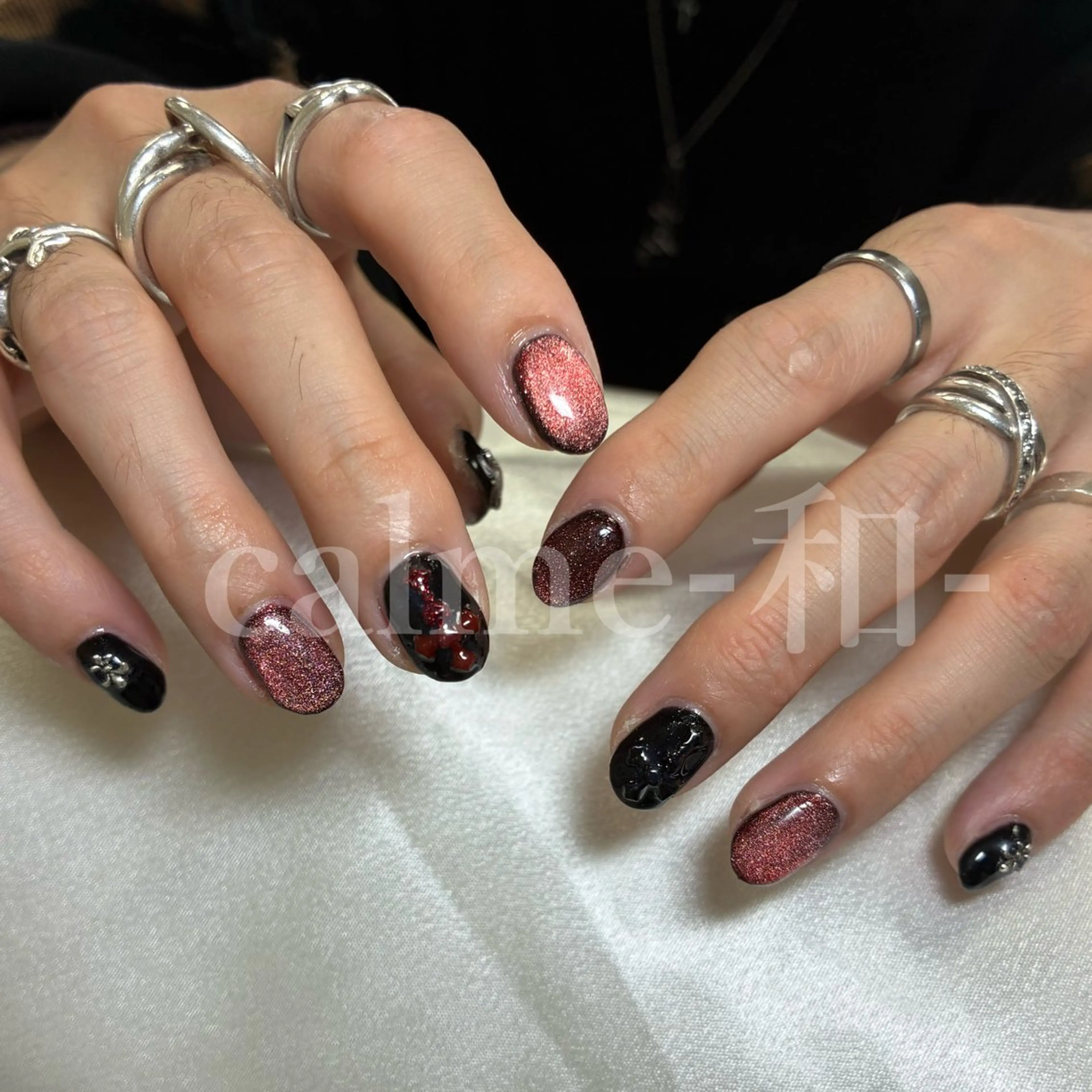 ネイル ハンドネイル calme -和-のネイルデザイン