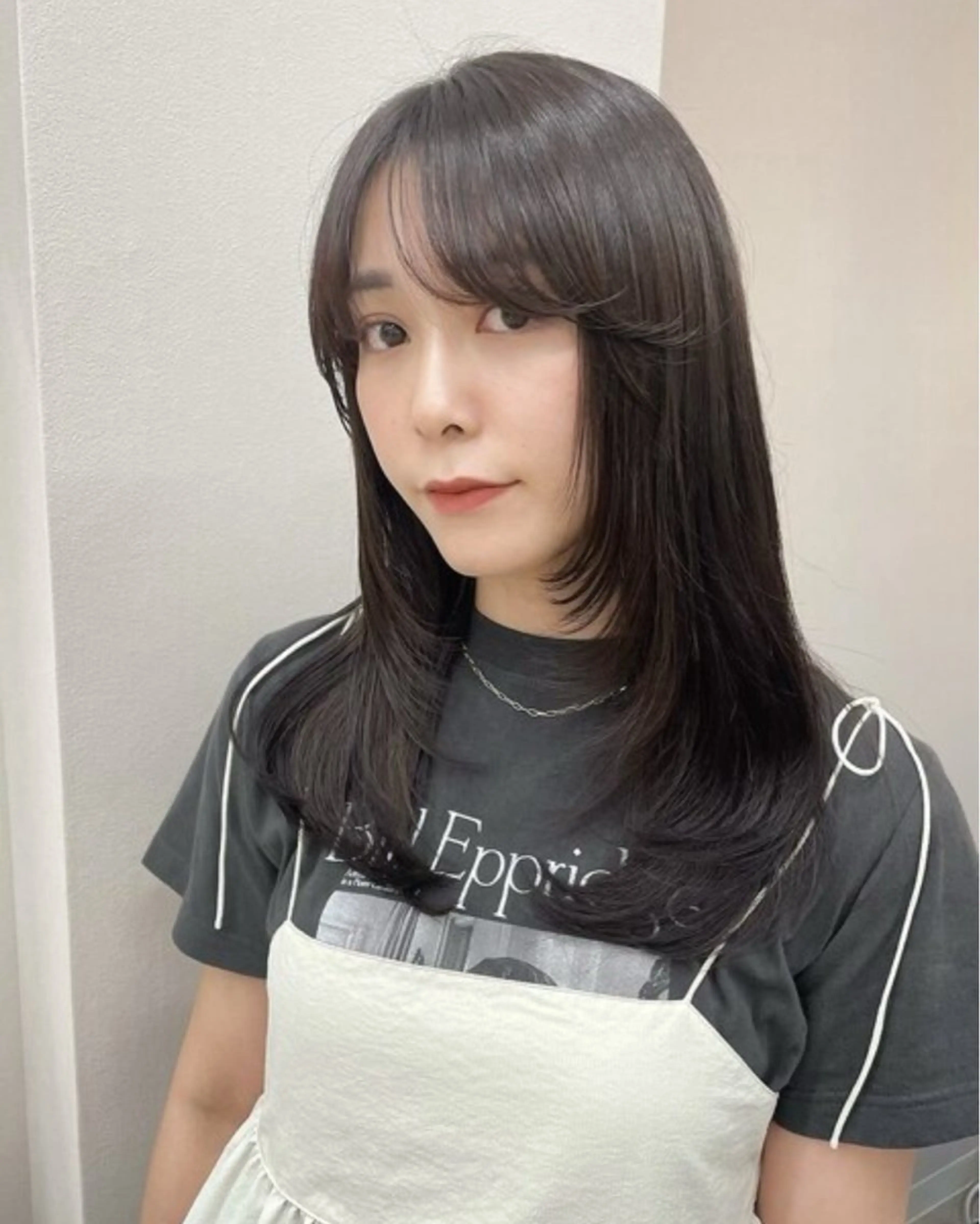 セミロング レイヤーカット mm‪ ♡ yukaのヘアスタイル