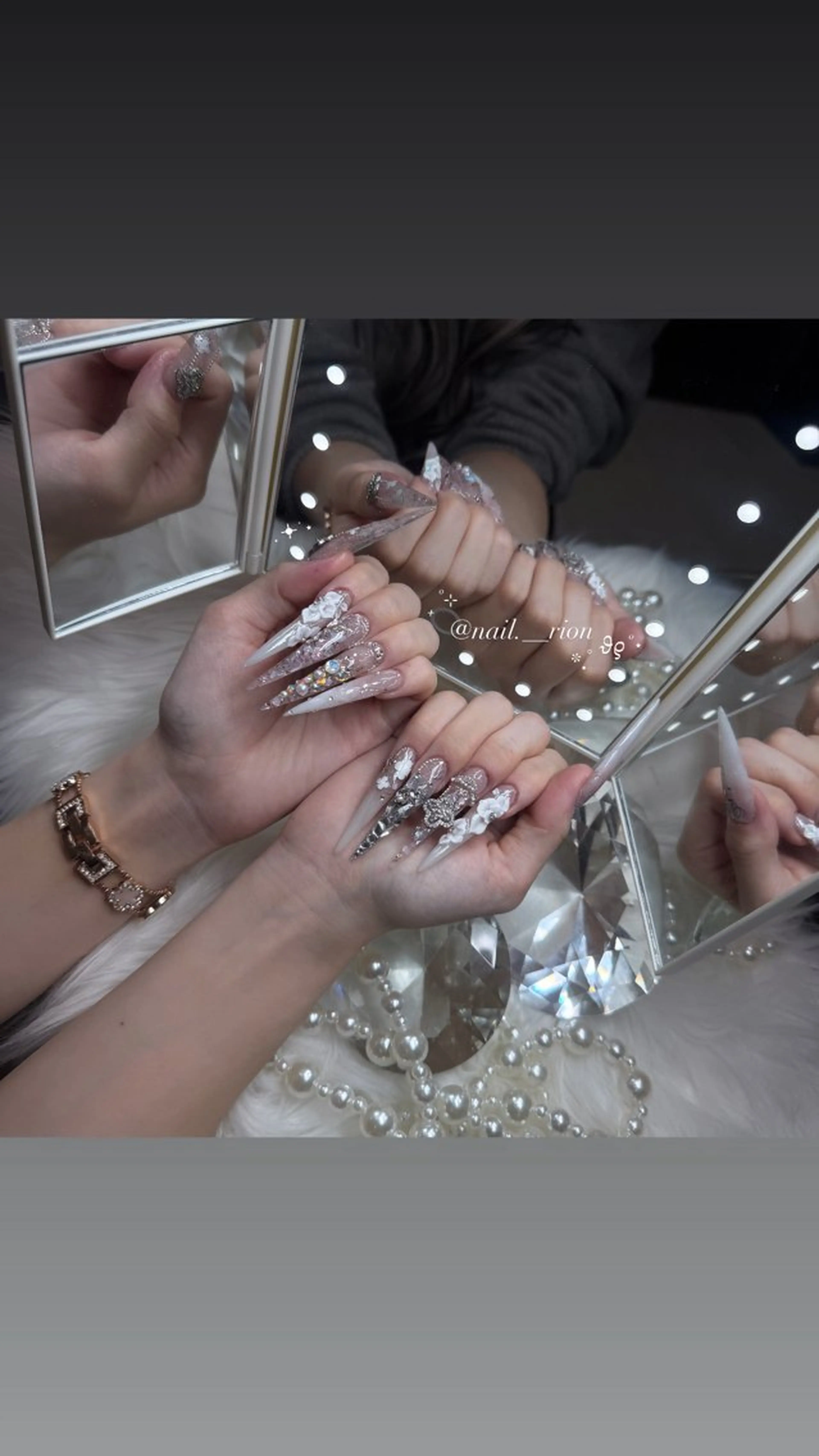 ネイル 加納 莉音のネイルデザイン