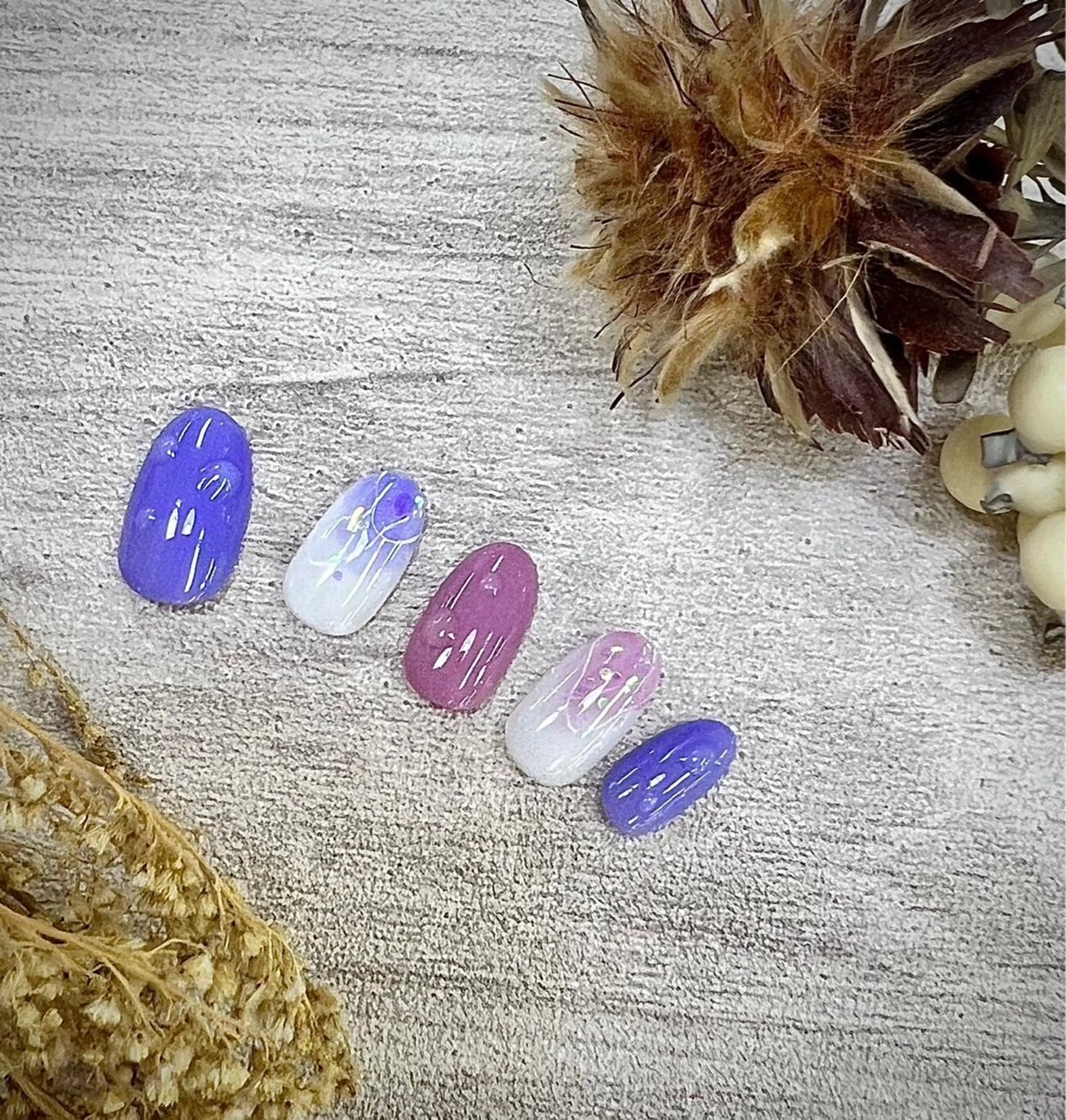 ネイル アートネイル シンプルネイル ネイルチップ ⭐︎休業中の練習⭐︎ JNA認定講師髙橋のネイルデザイン